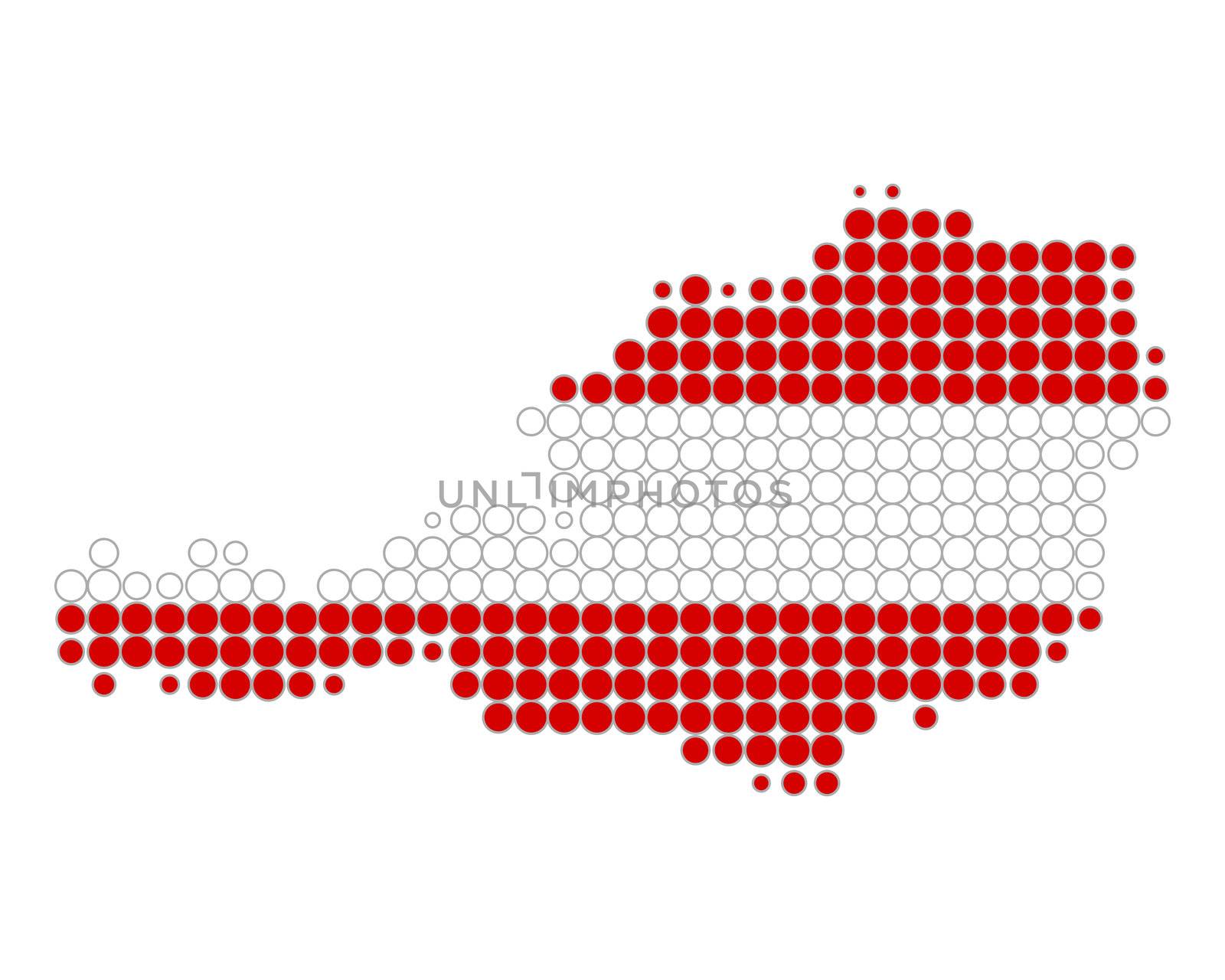 Map of Austria