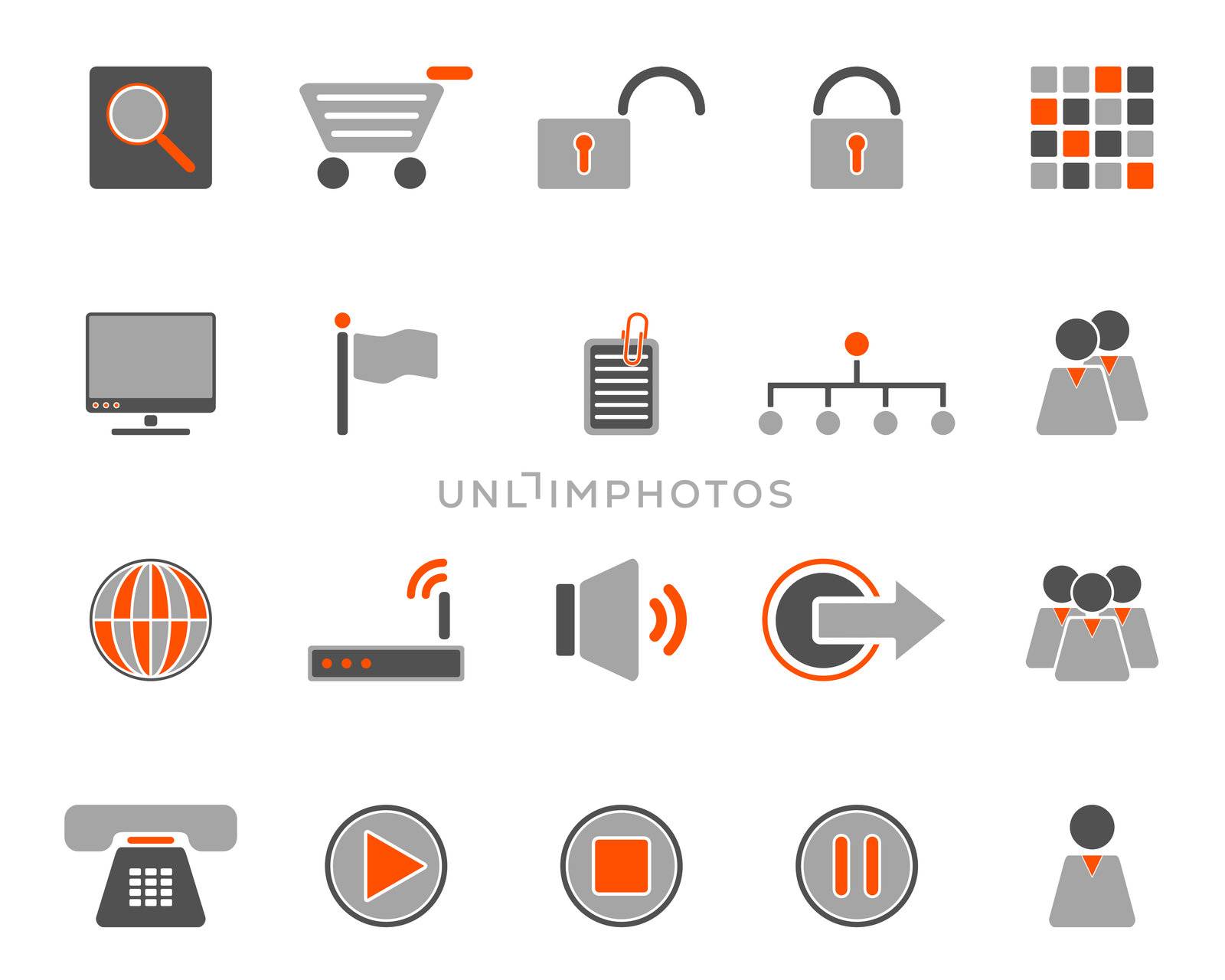 Web icons by rbiedermann