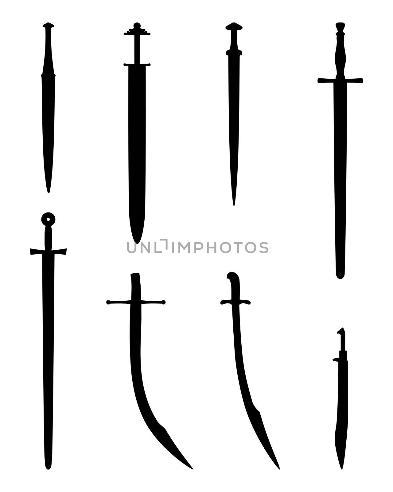 Various swords by rbiedermann