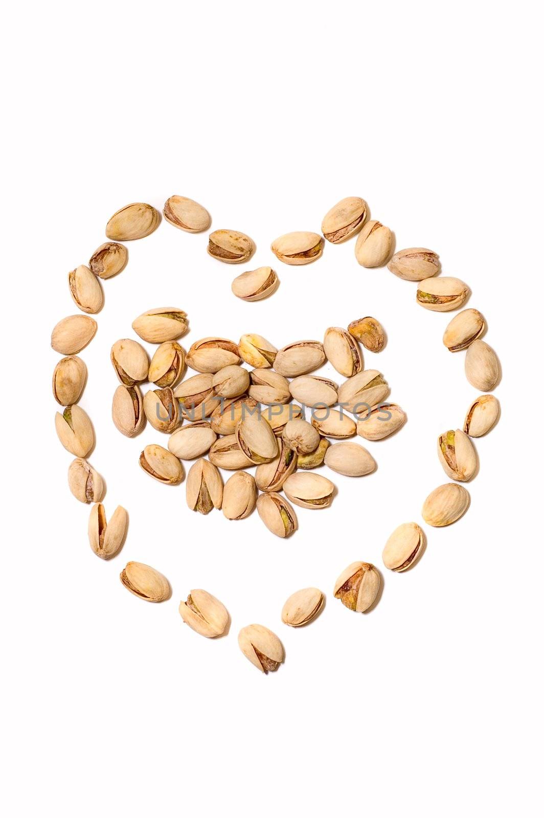 Pistachio as heart by rusak