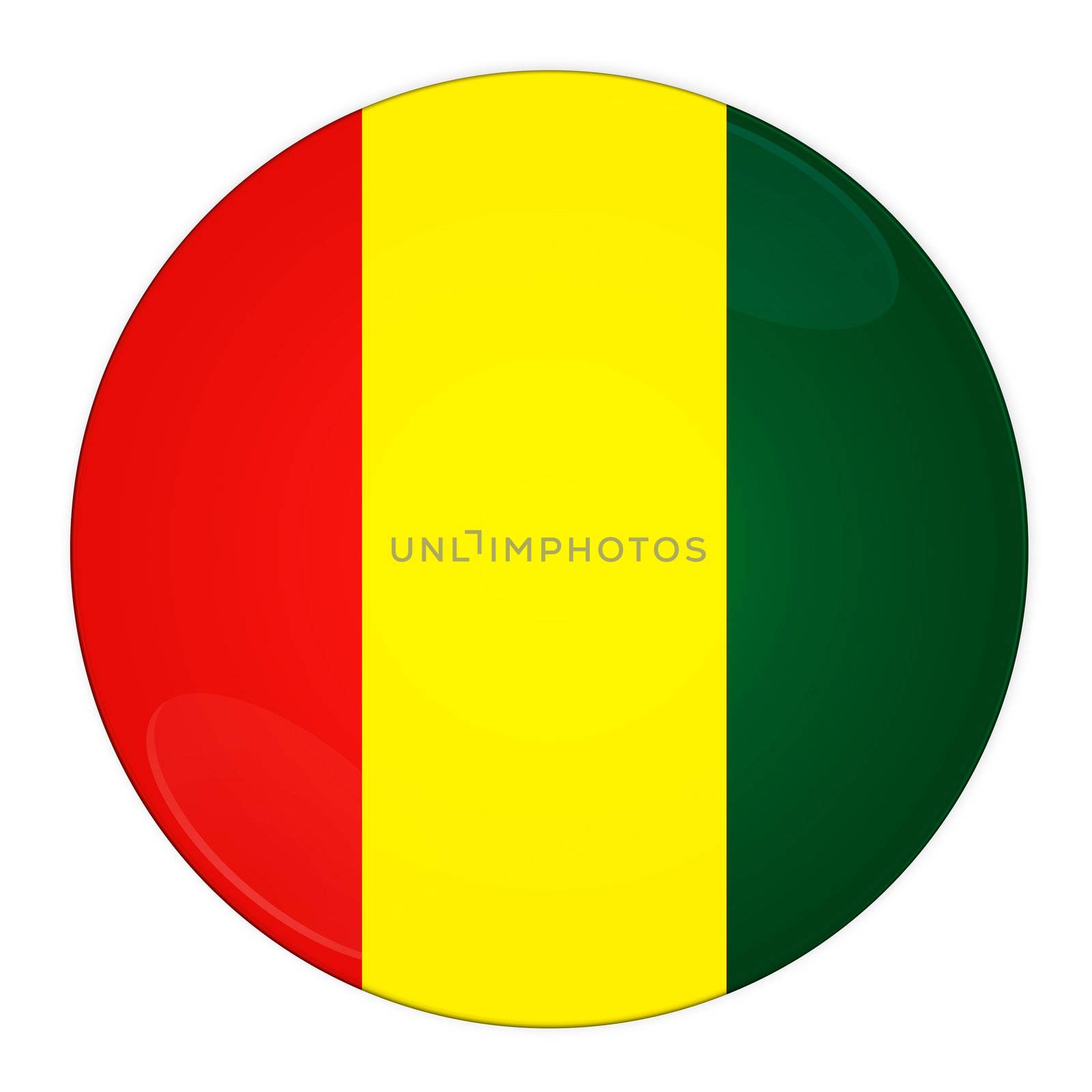 Guinea button with flag by rusak