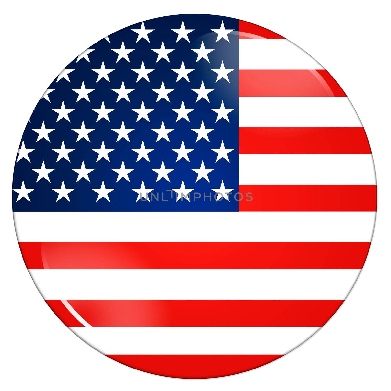 United states flag by rusak