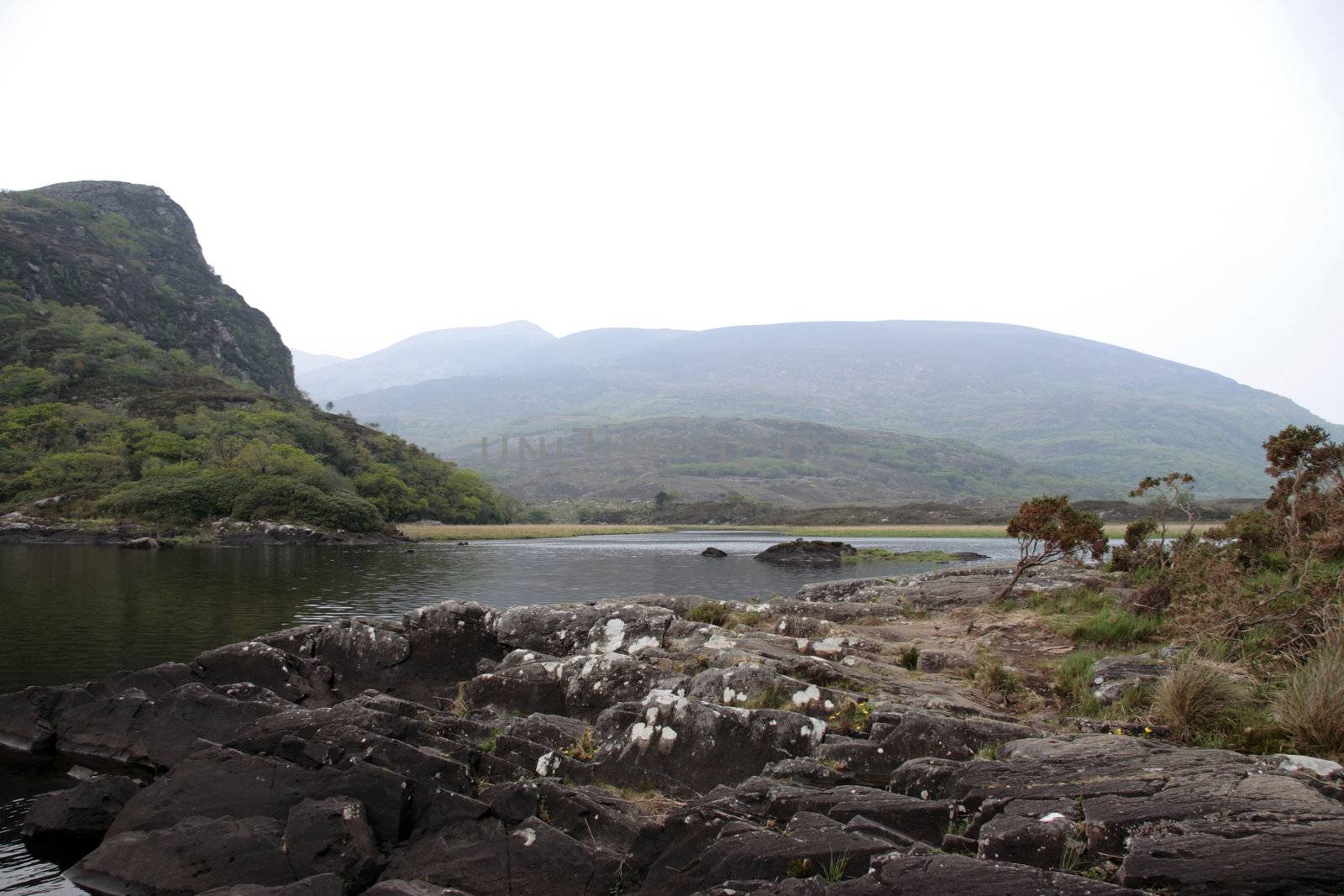 scenic view of a killarney lake