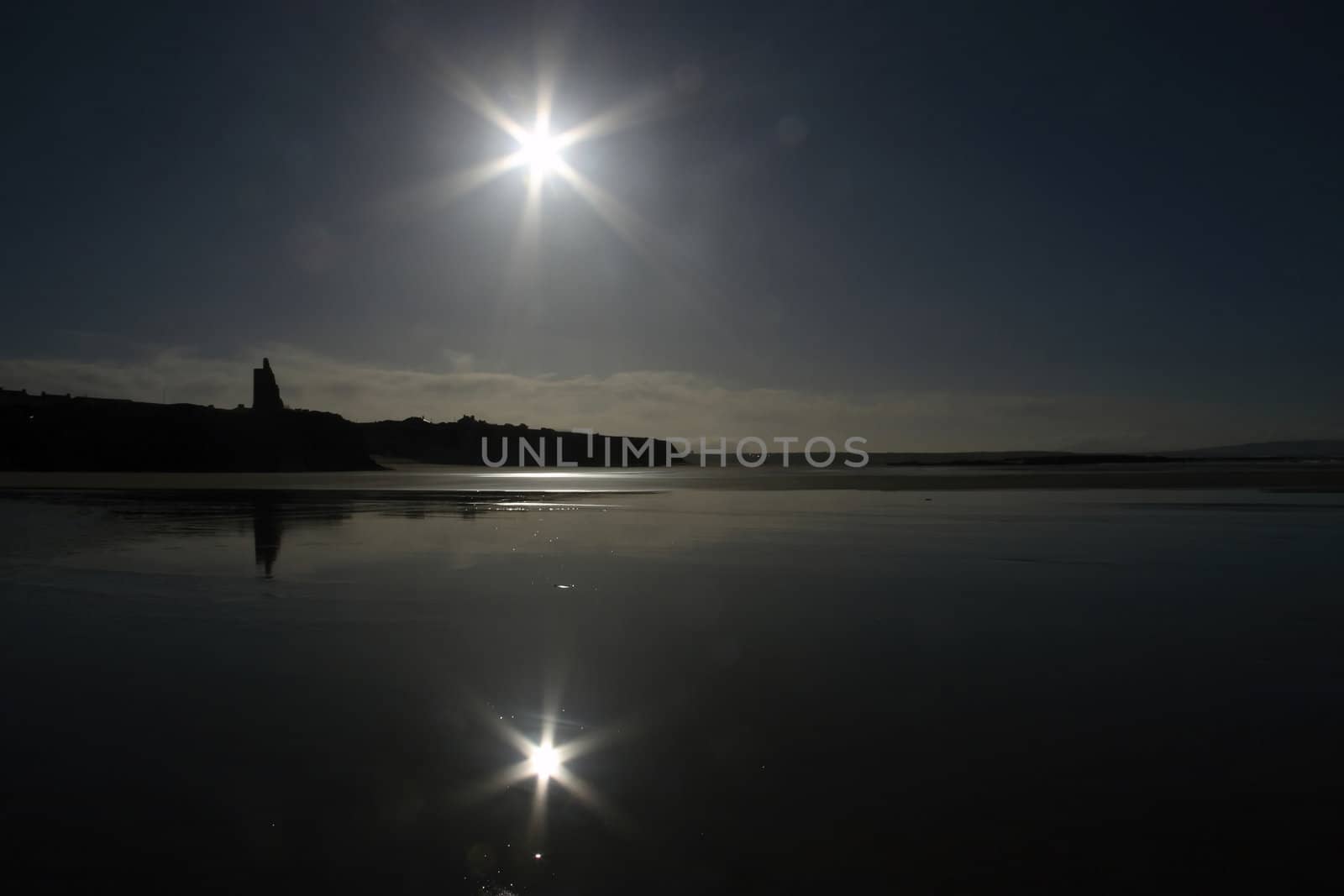 ballybunion kerry ireland seen from the beach