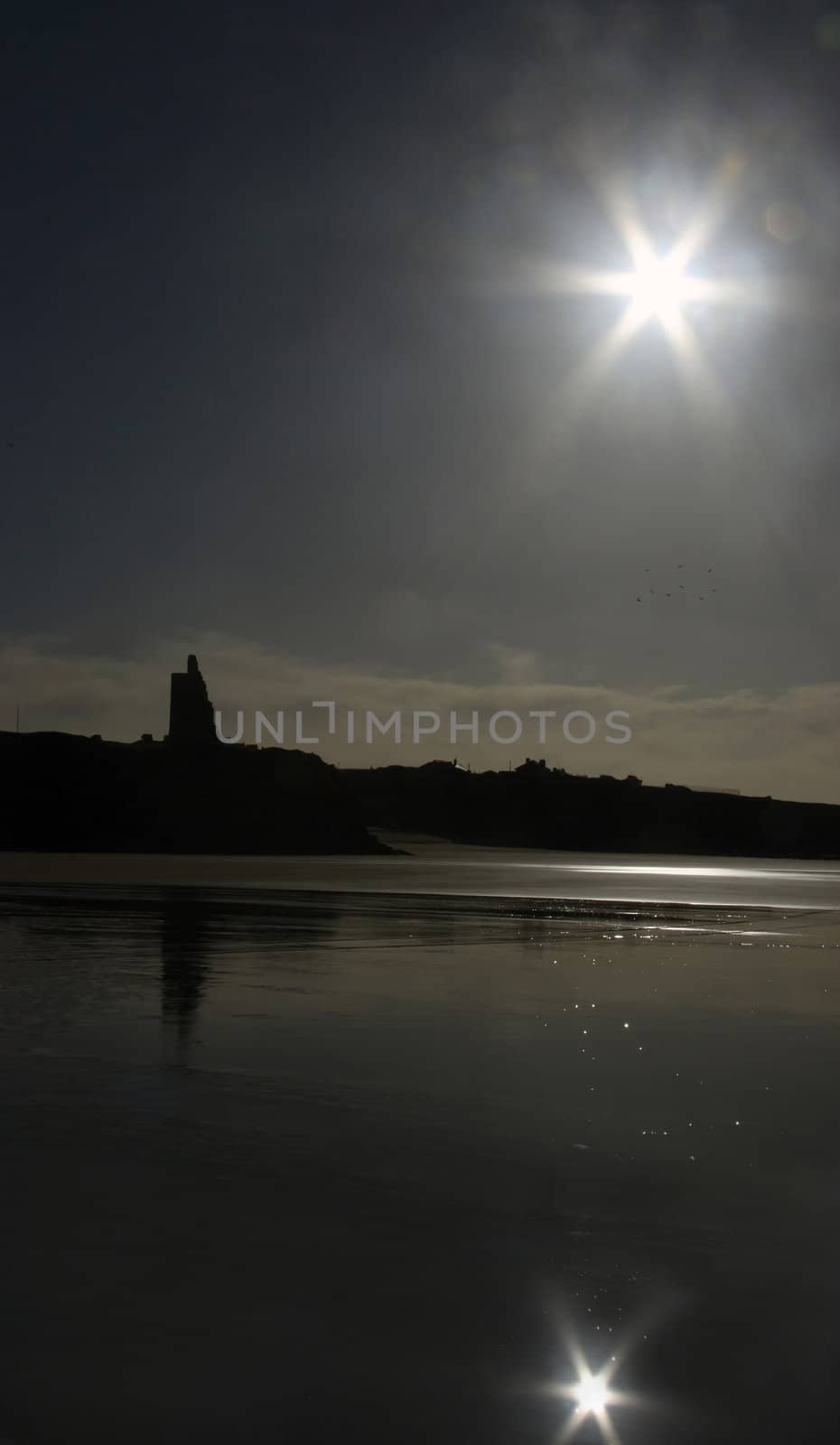 ballybunion kerry ireland seen from the beach