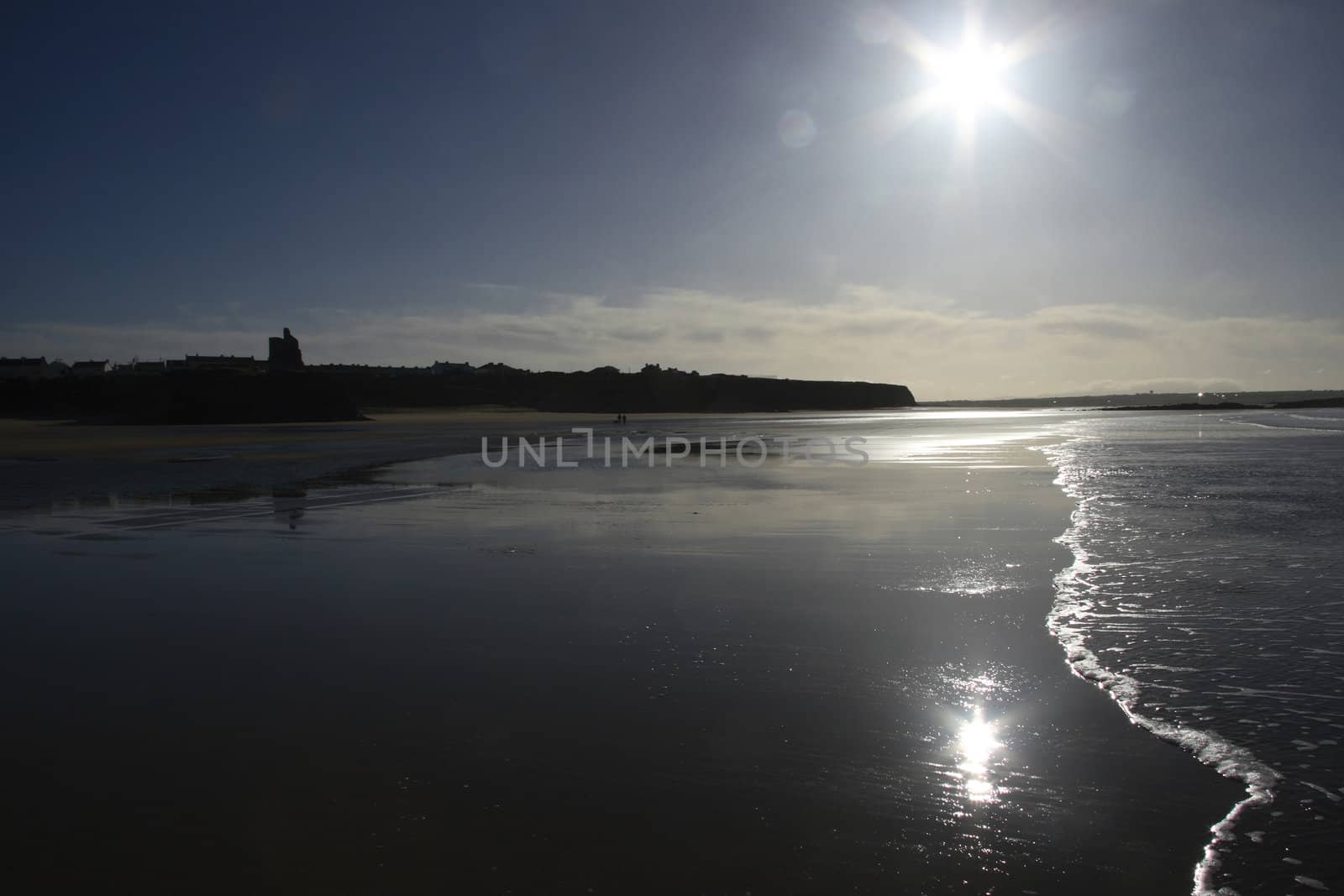 ballybunion kerry ireland seen from the beach