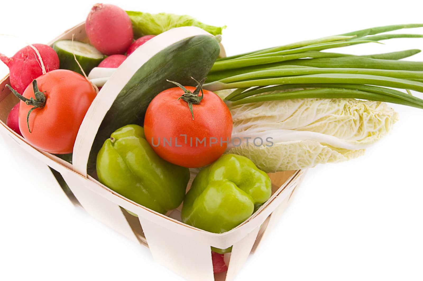 Wattled basket with vegetable by Angel_a