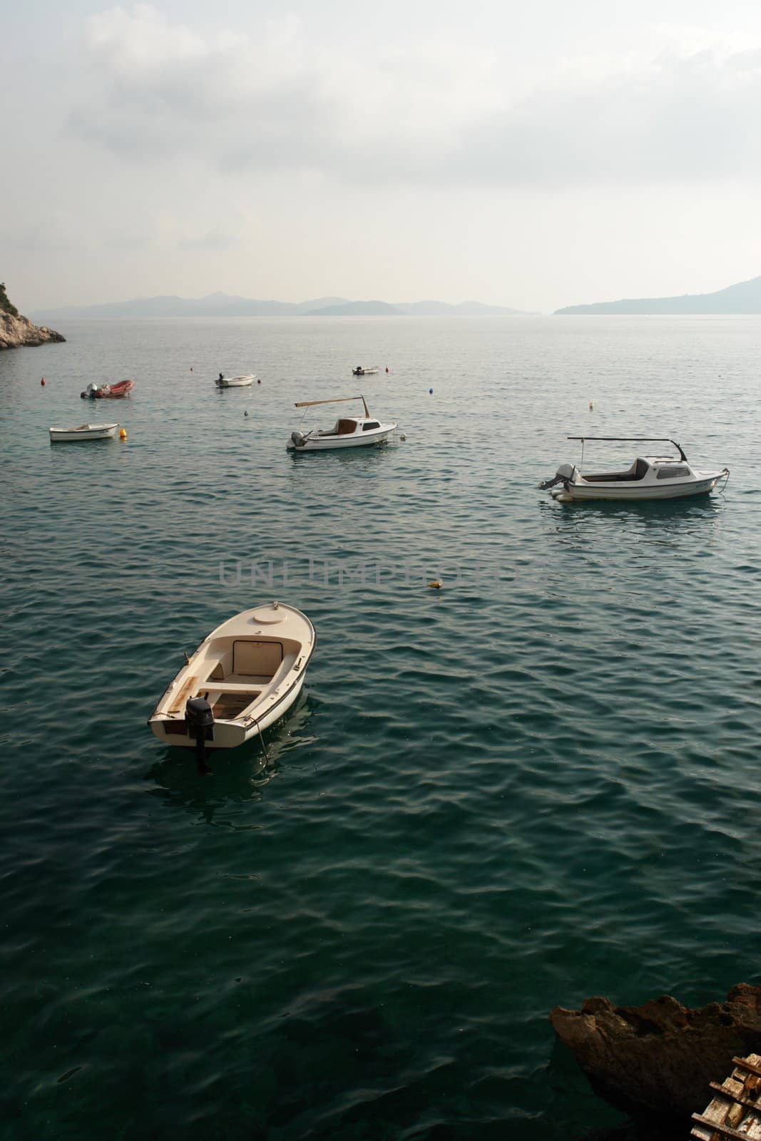 a boat in the adria croatia ....