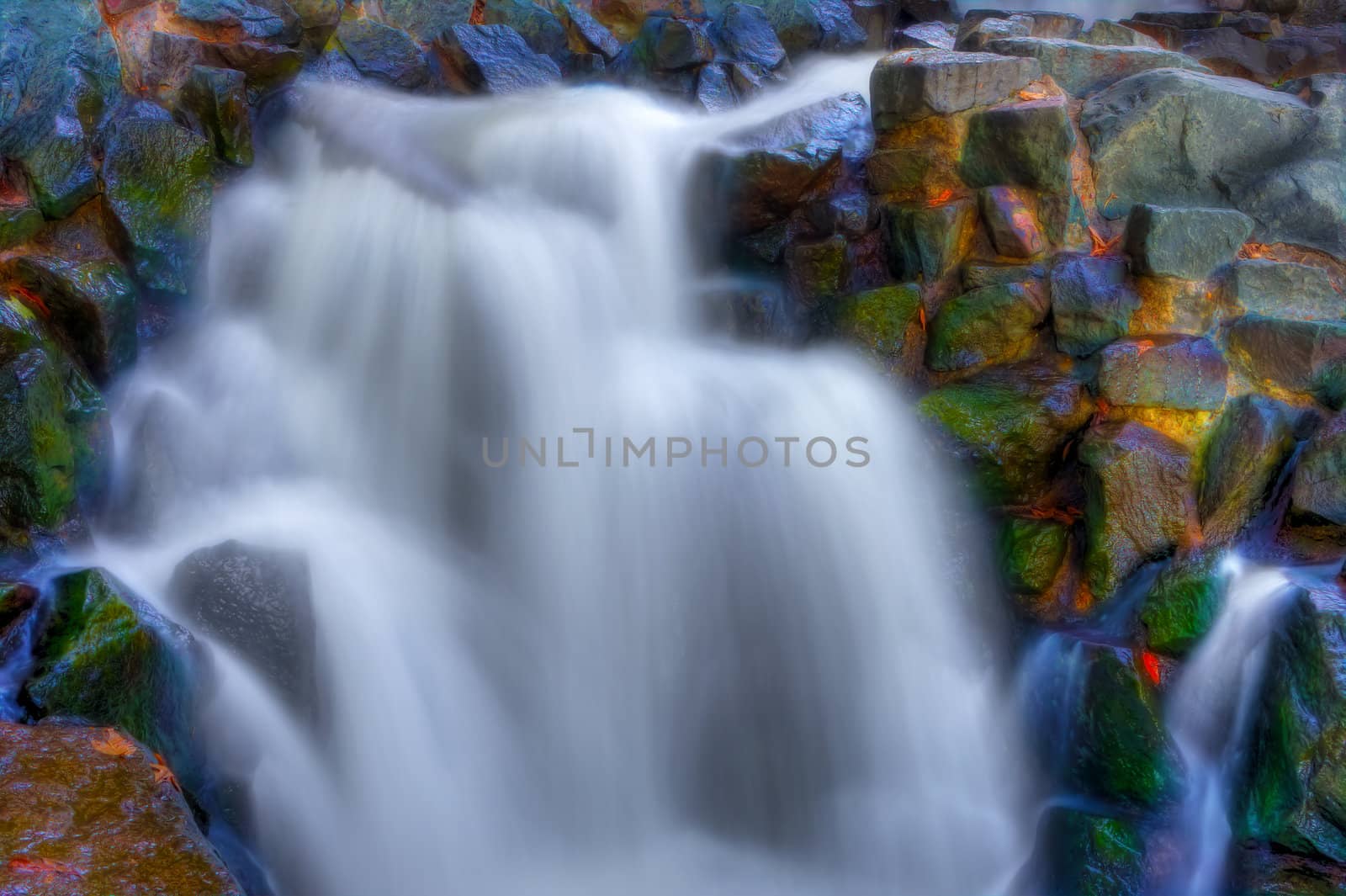Beautiful waterfall in hdr by Coffee999