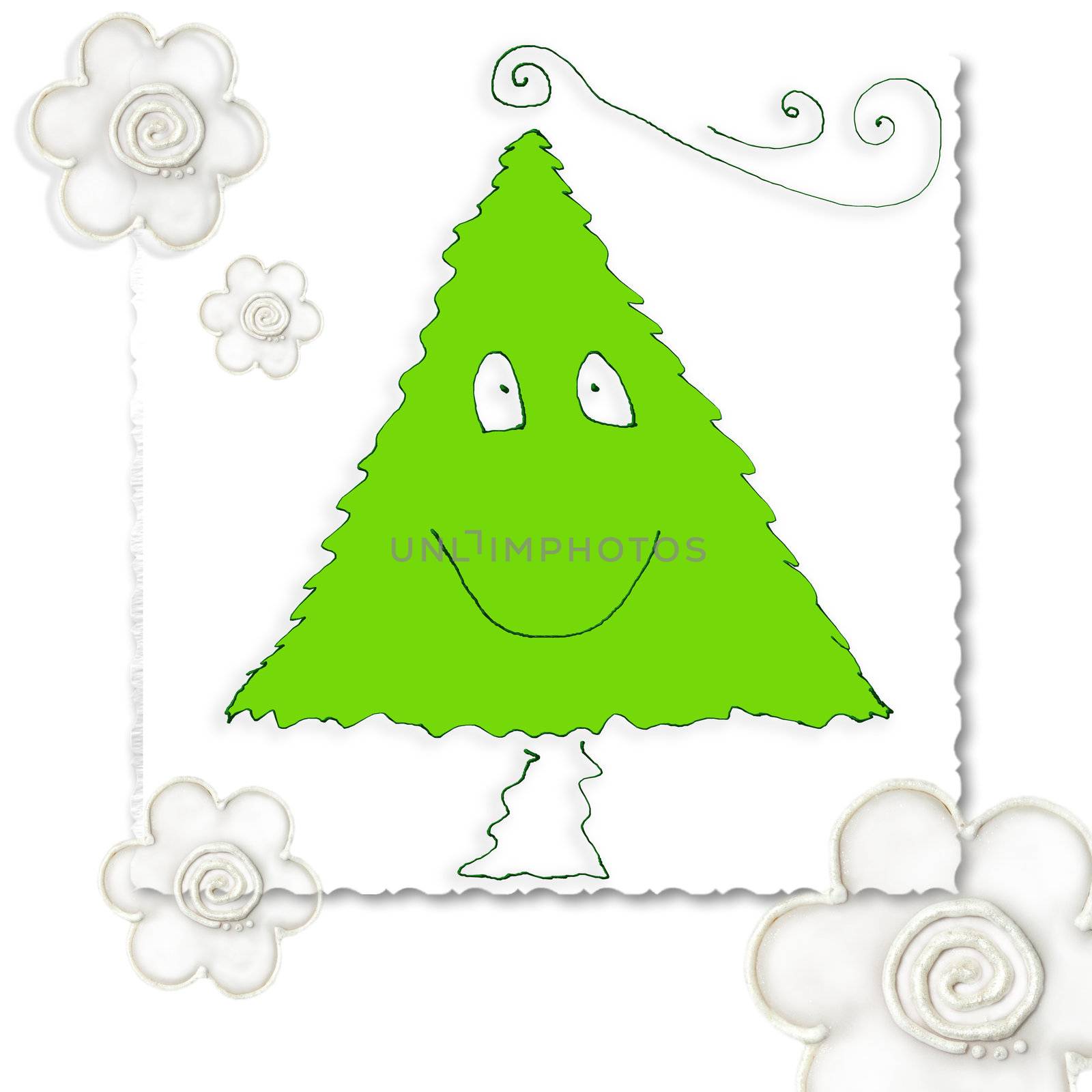 funny christmas card child by Carche