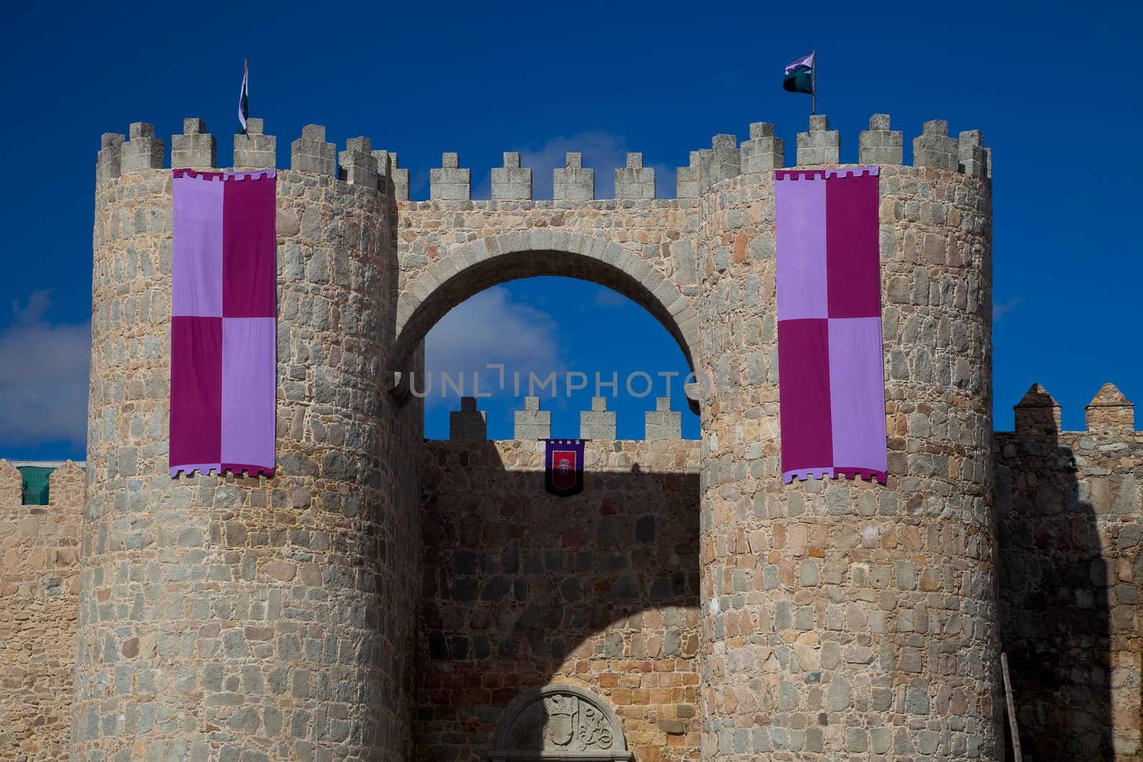 Wonderful medieval outer wall that protects and surrounds the city of Avila