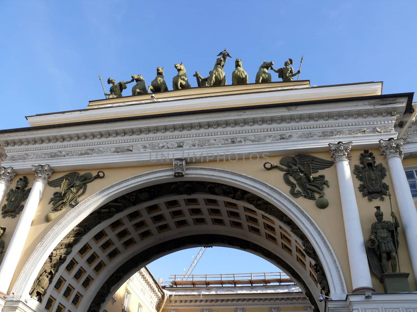Arch in Saint-Petersburg by Stoyanov