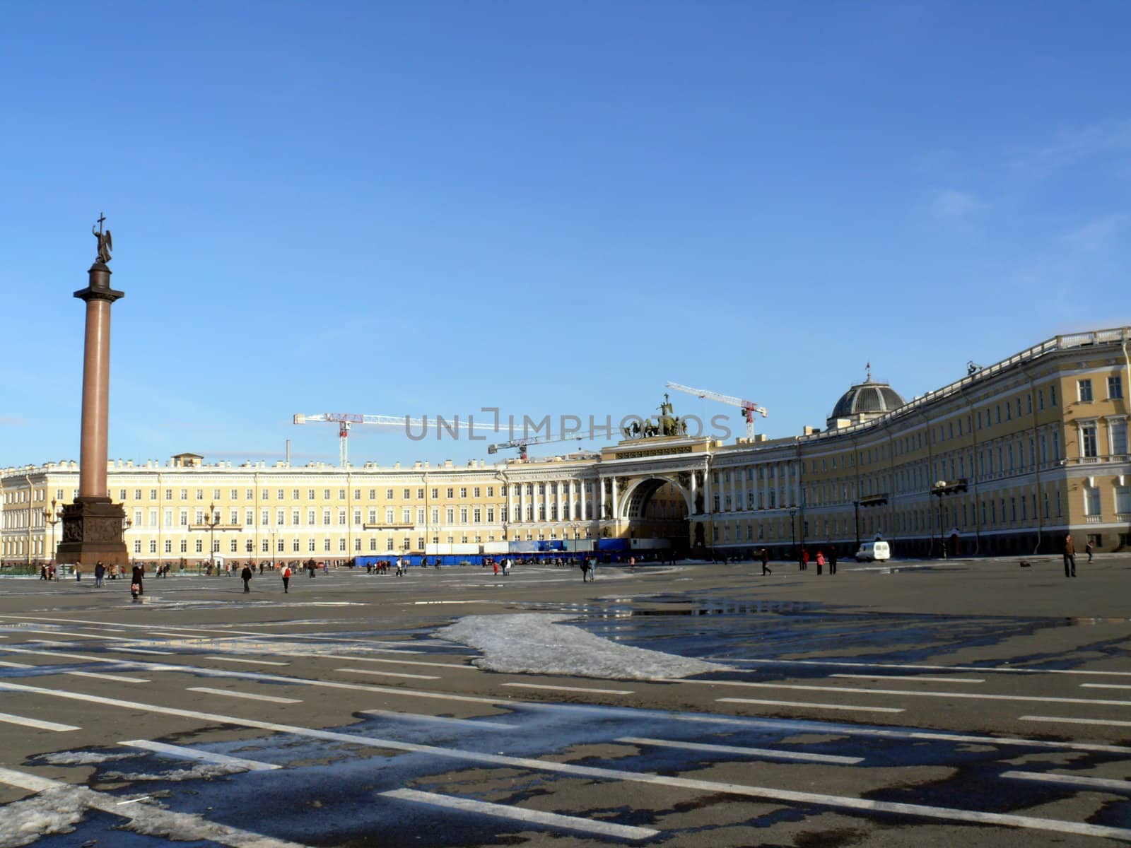 Museum Hermitage in Saint-Petersburg, Russia by Stoyanov