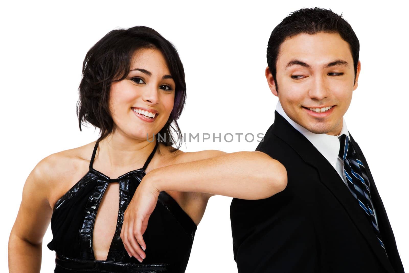 Close-up of couple posing  by jackmicro