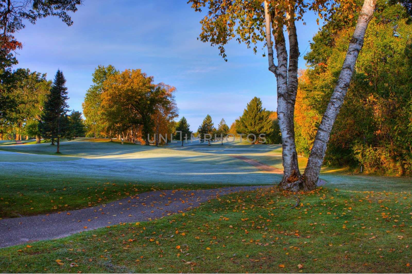 Fall Colors at the Golf Course. by Coffee999