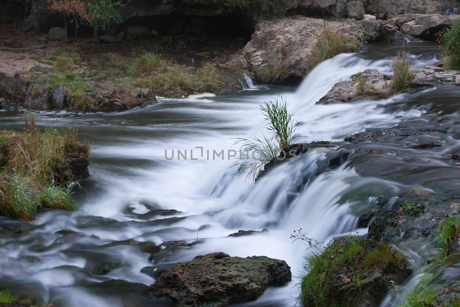 Waterfall at the Willow River State Park.