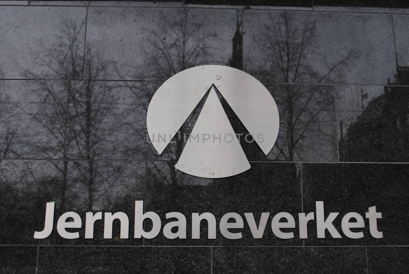 Logo of Norwegian National Rail Administration (Jernbaneverket).