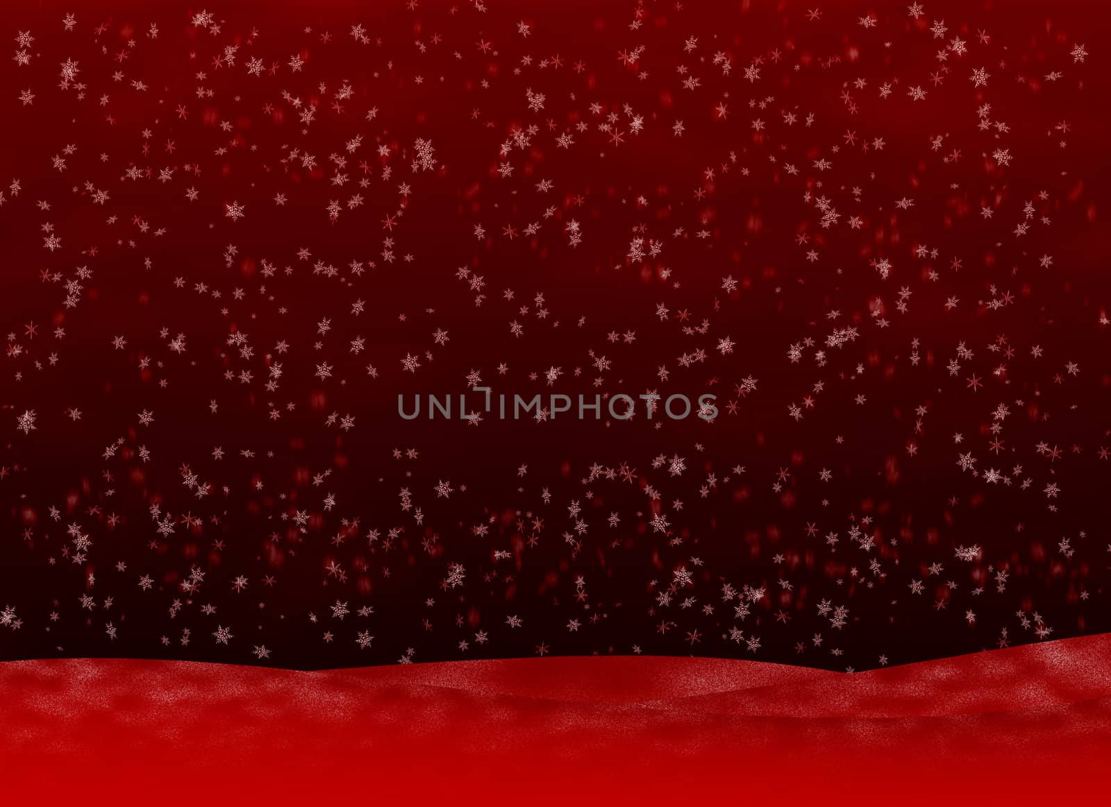 Background of a snow. The abstract image of winter weather