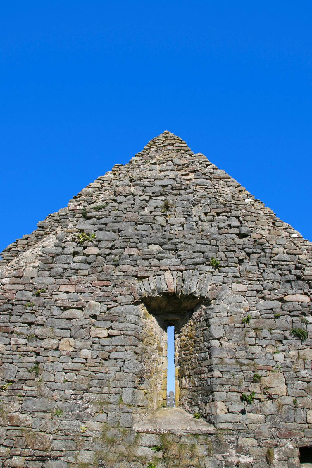 an old ruin of an irish church
