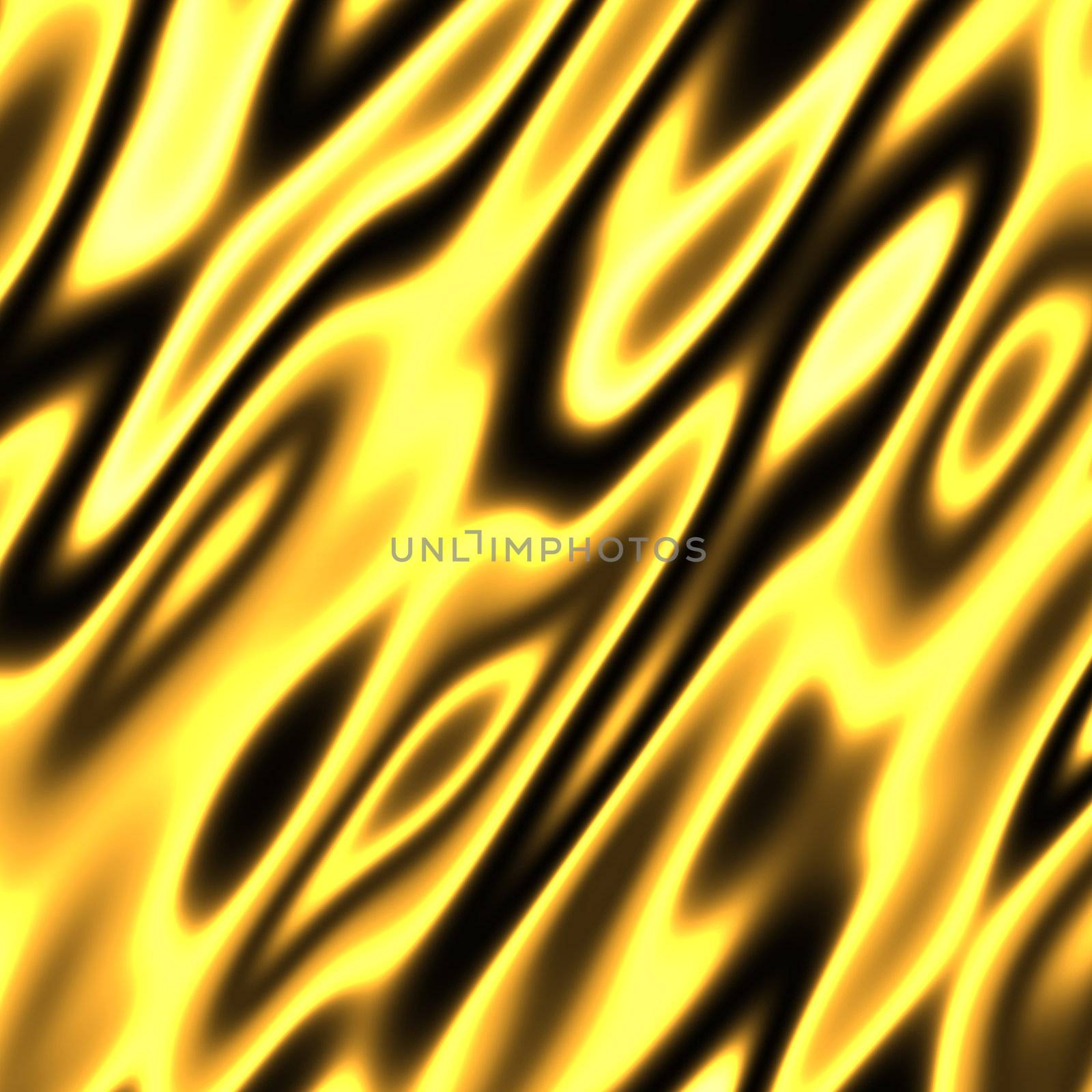 A golden flames background texture - very hot.