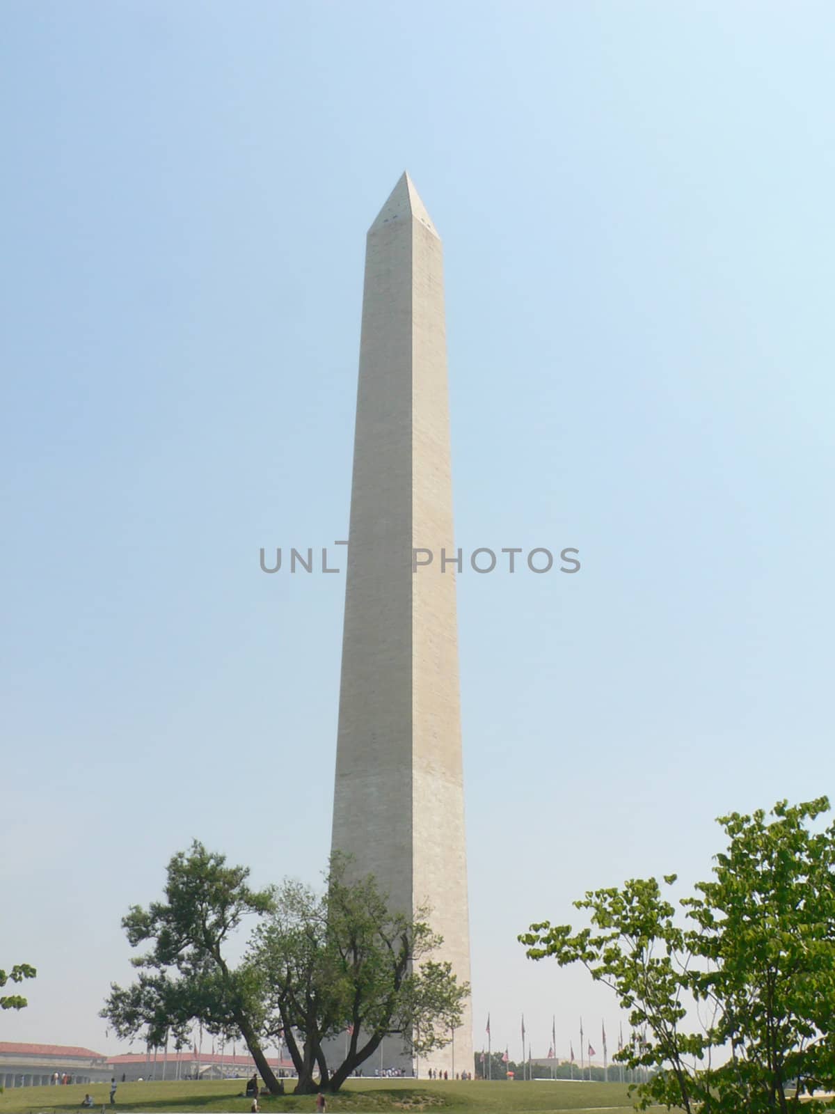 Washington Monument by telecast
