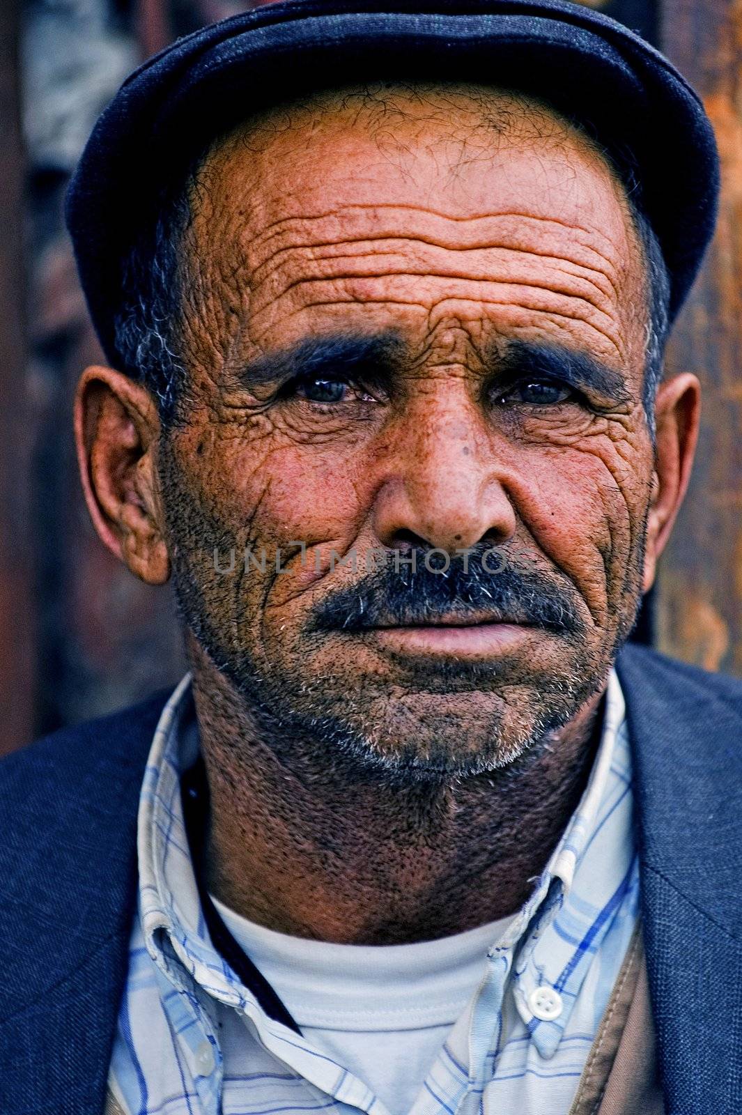 portrait of a turkish man in Ankara
