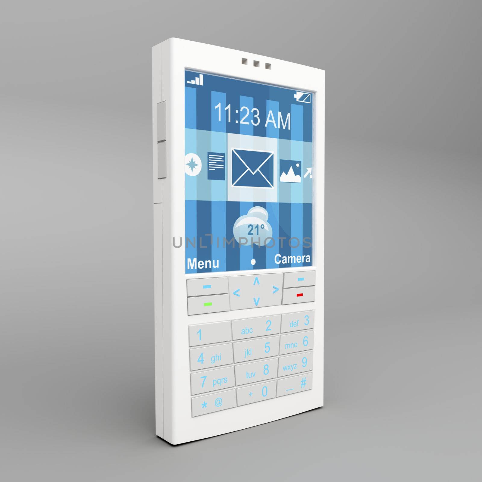 Mobile phone by magraphics