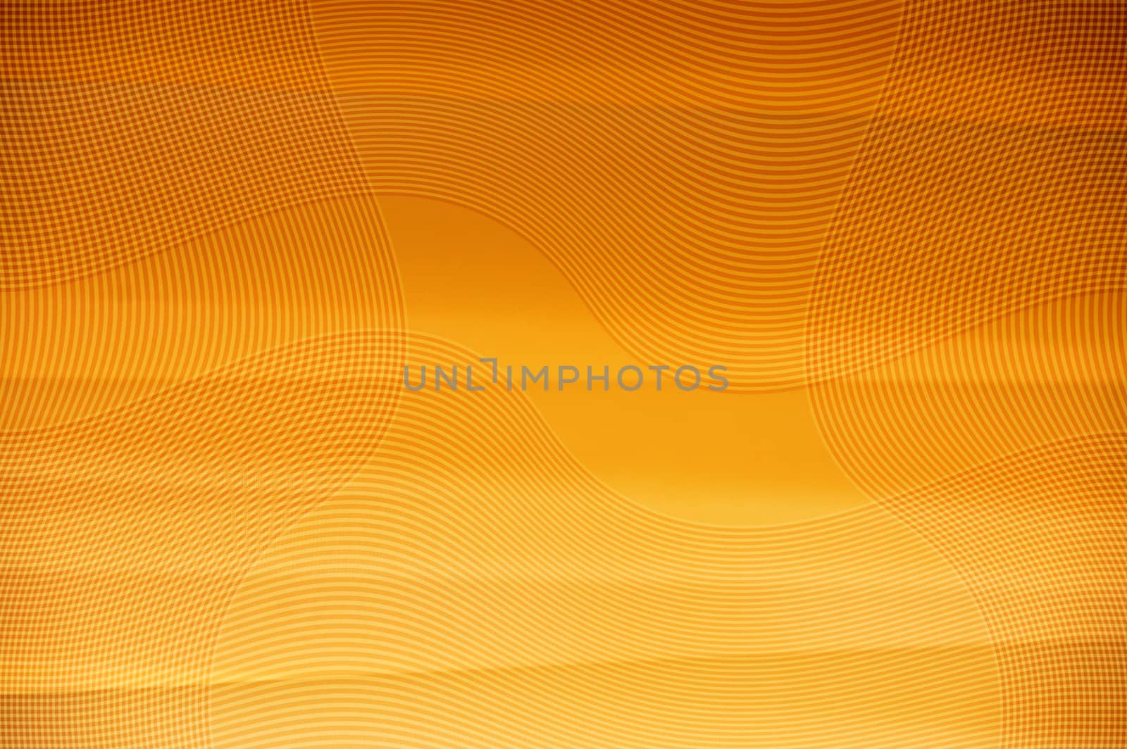 Orange futuristic wireframe background texture. Abstract illustration.