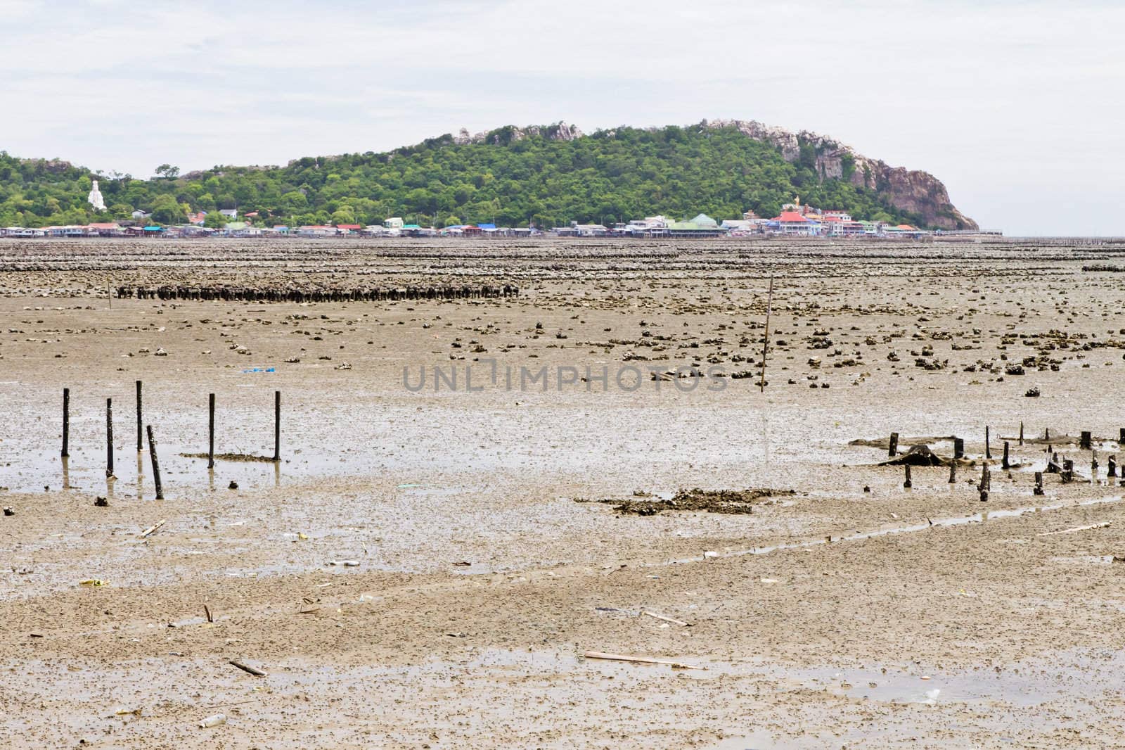 Beaches, rocky areas. The sea east of Thailand.