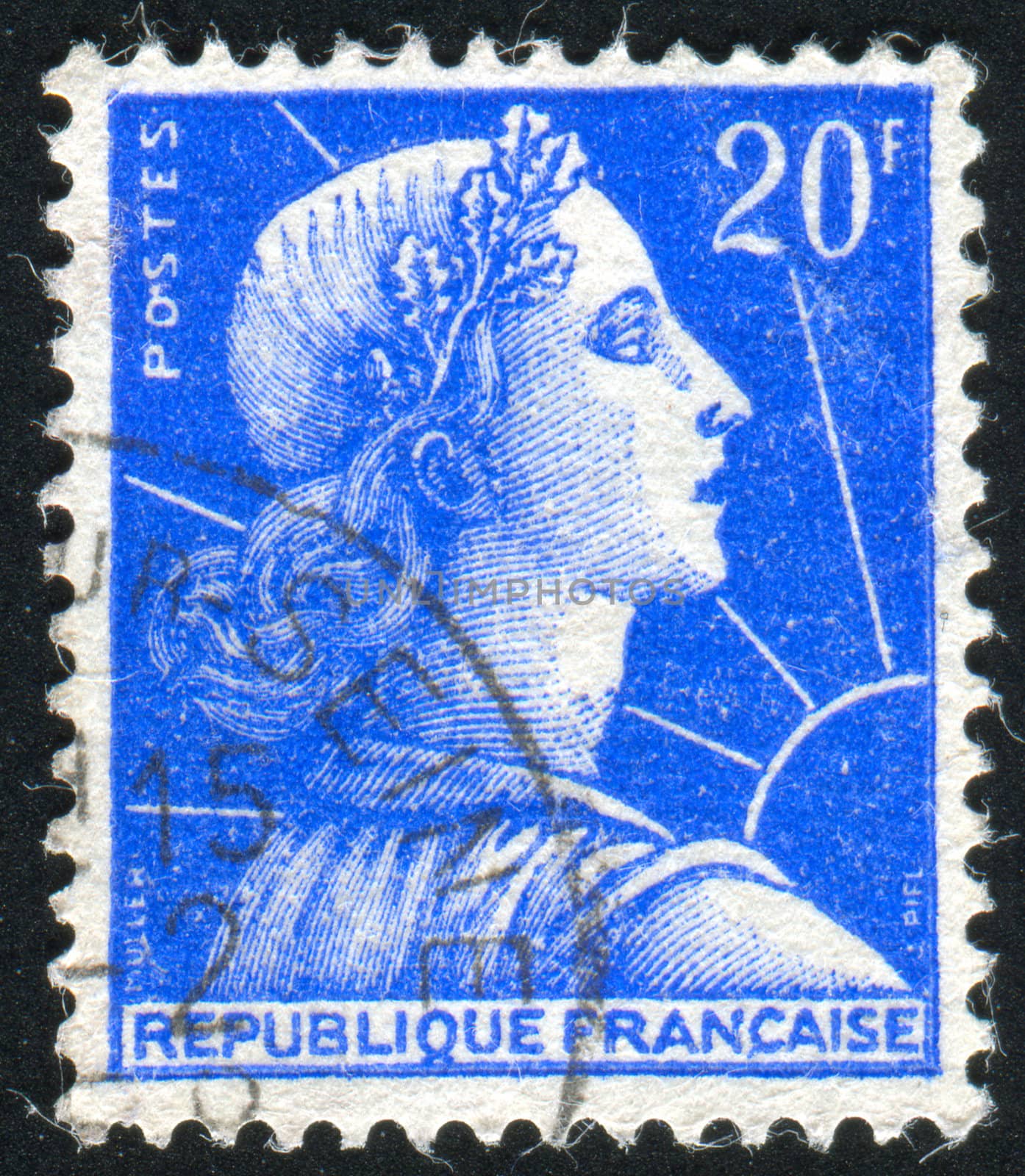 postage stamp by rook