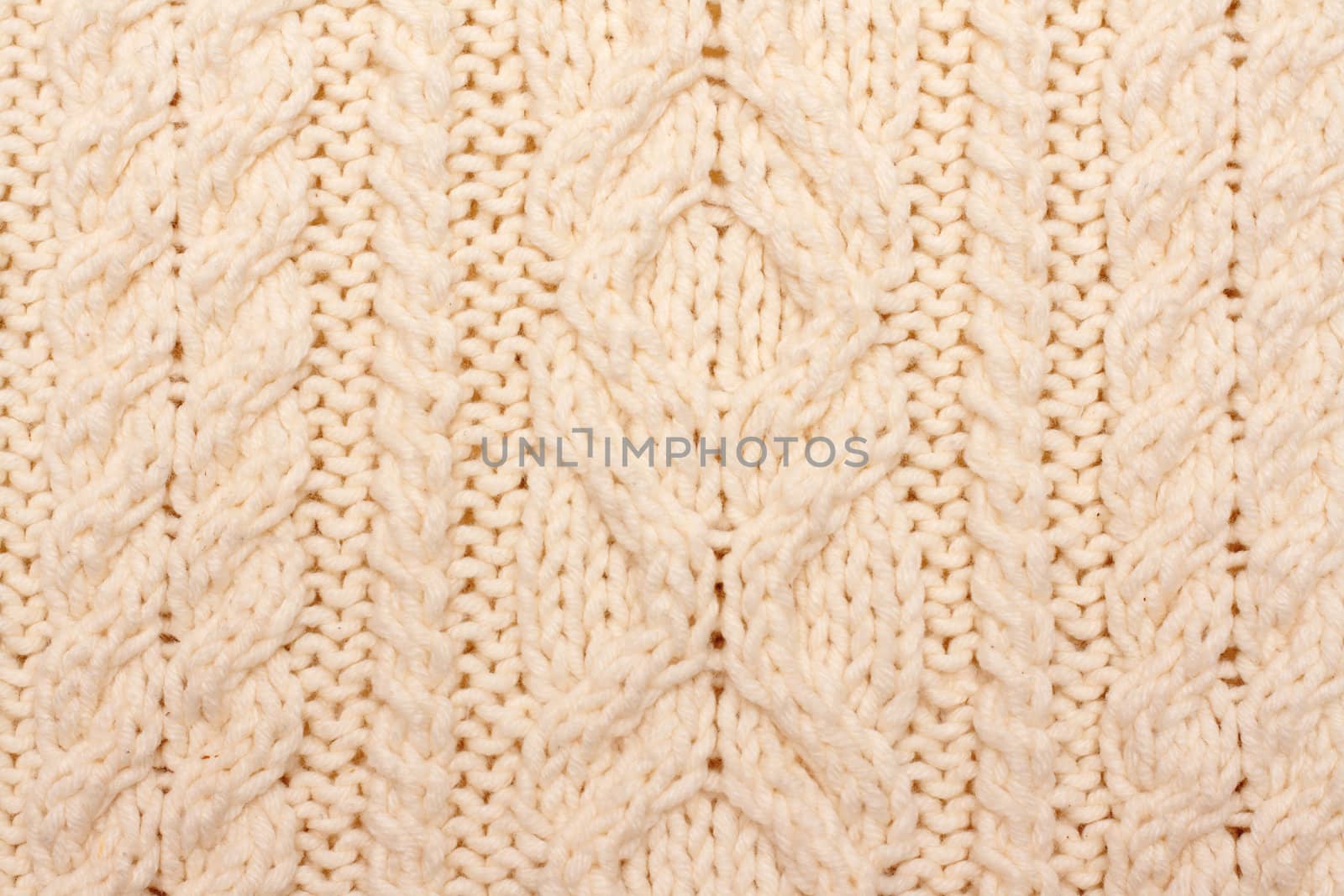 Knitted fabrics, pattern on light woolly fabrics