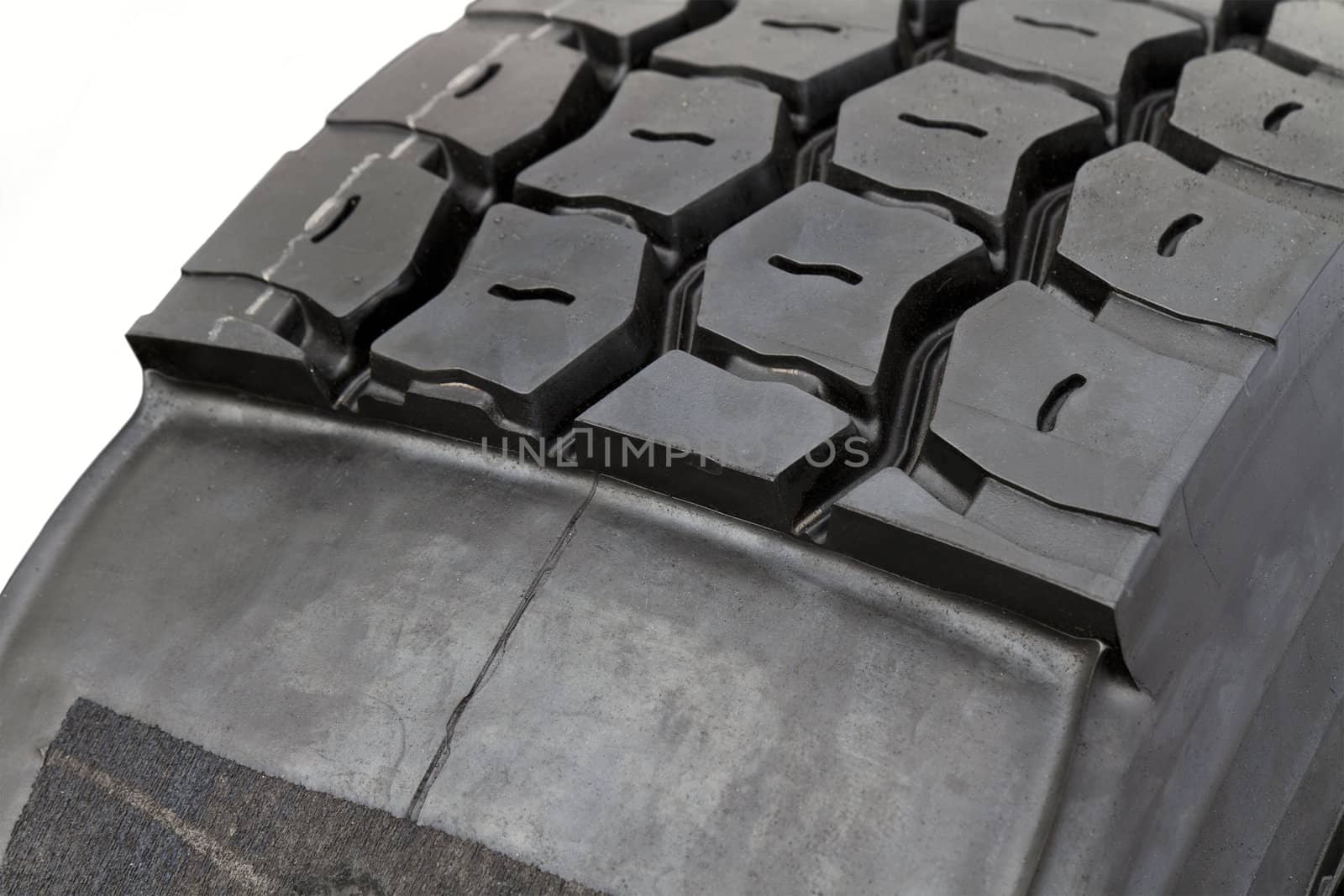 modified tire from a lorry by gewoldi