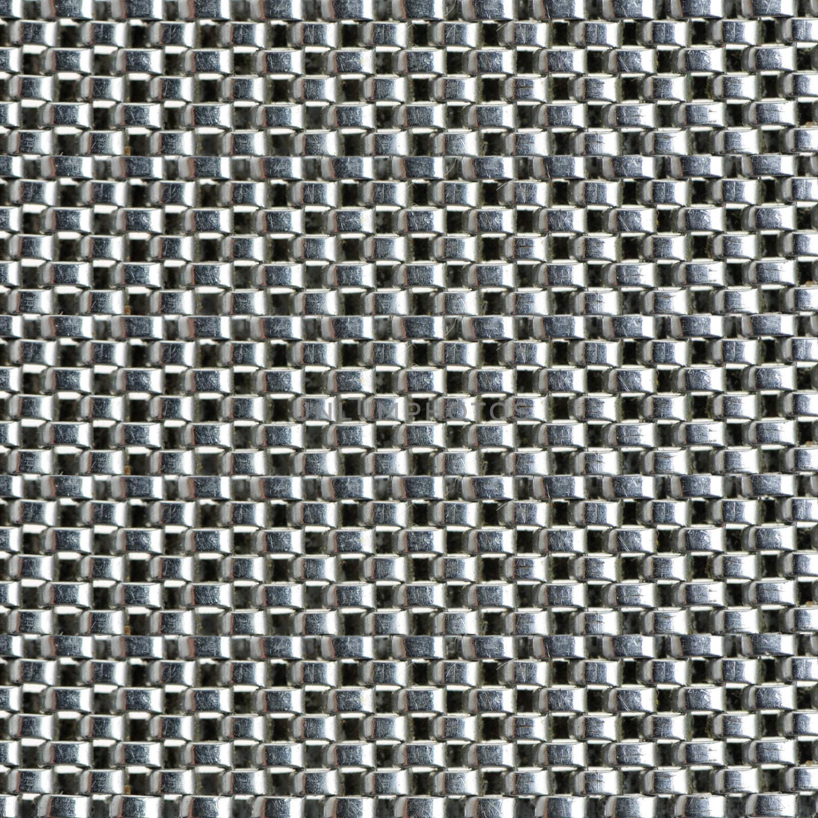 Texture metal. An iron surface in the form of a chain armour