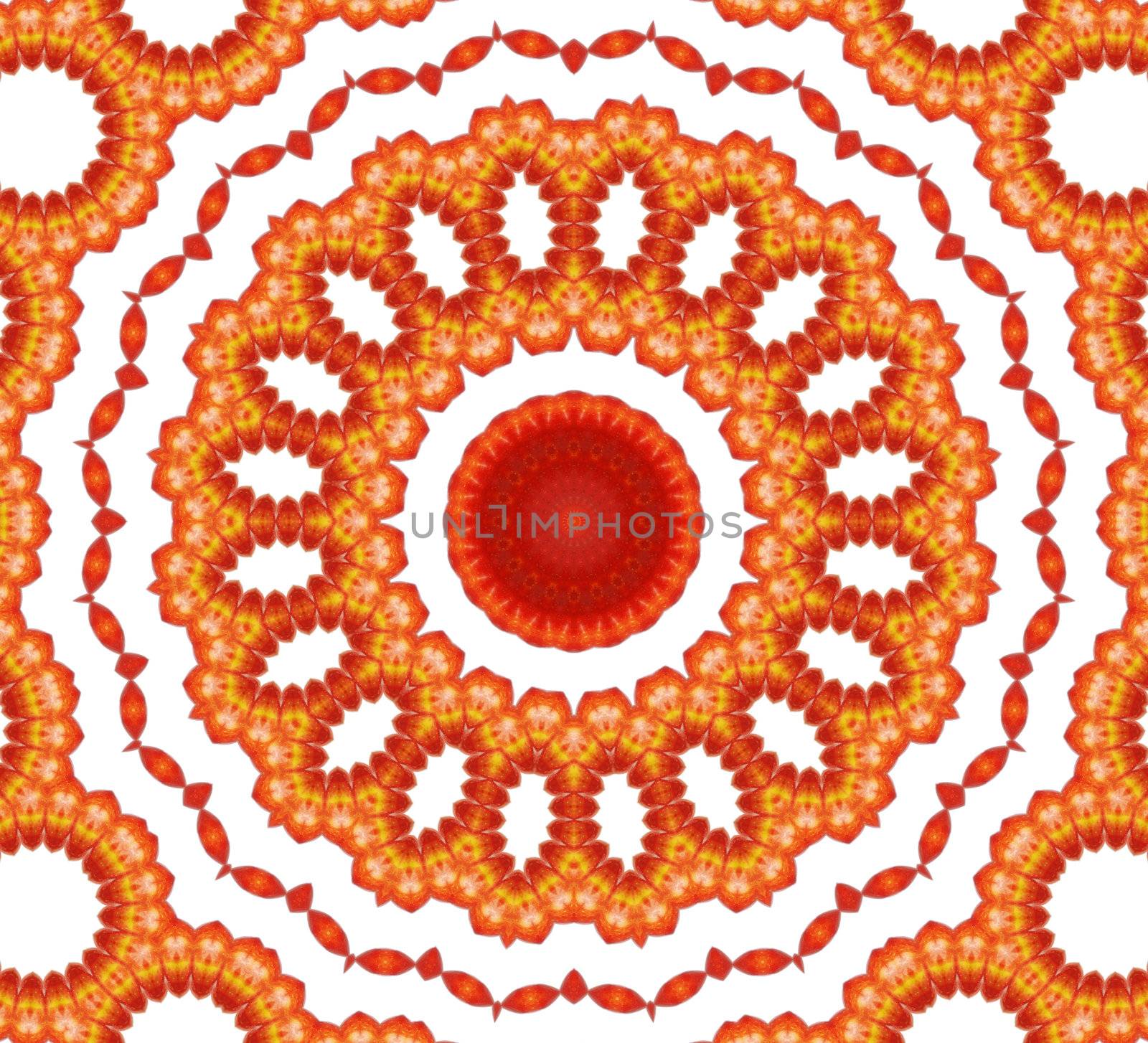 Kaleidoscope. An abstract background with repeating elements