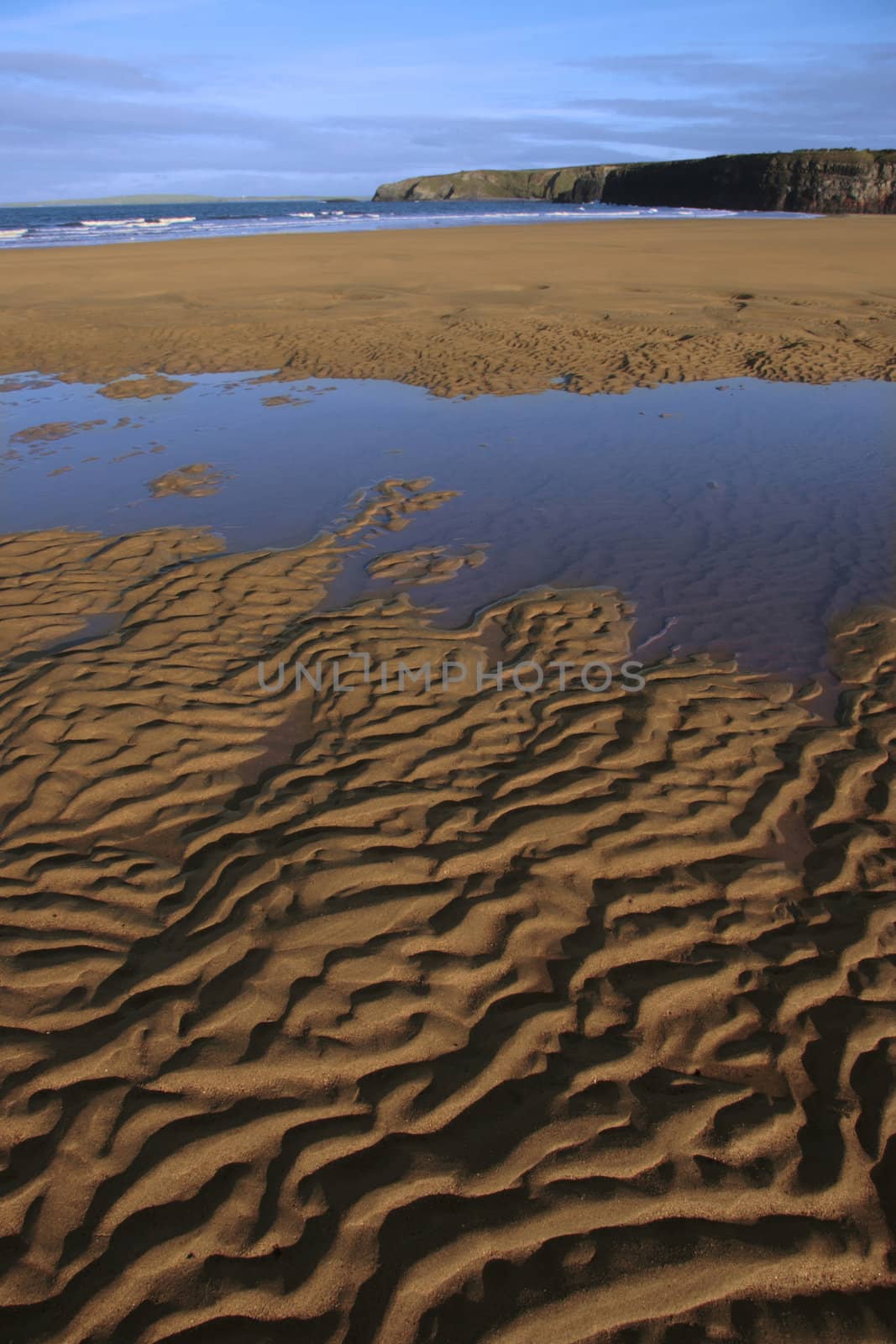 ballybunion beach on the west coast of ireland