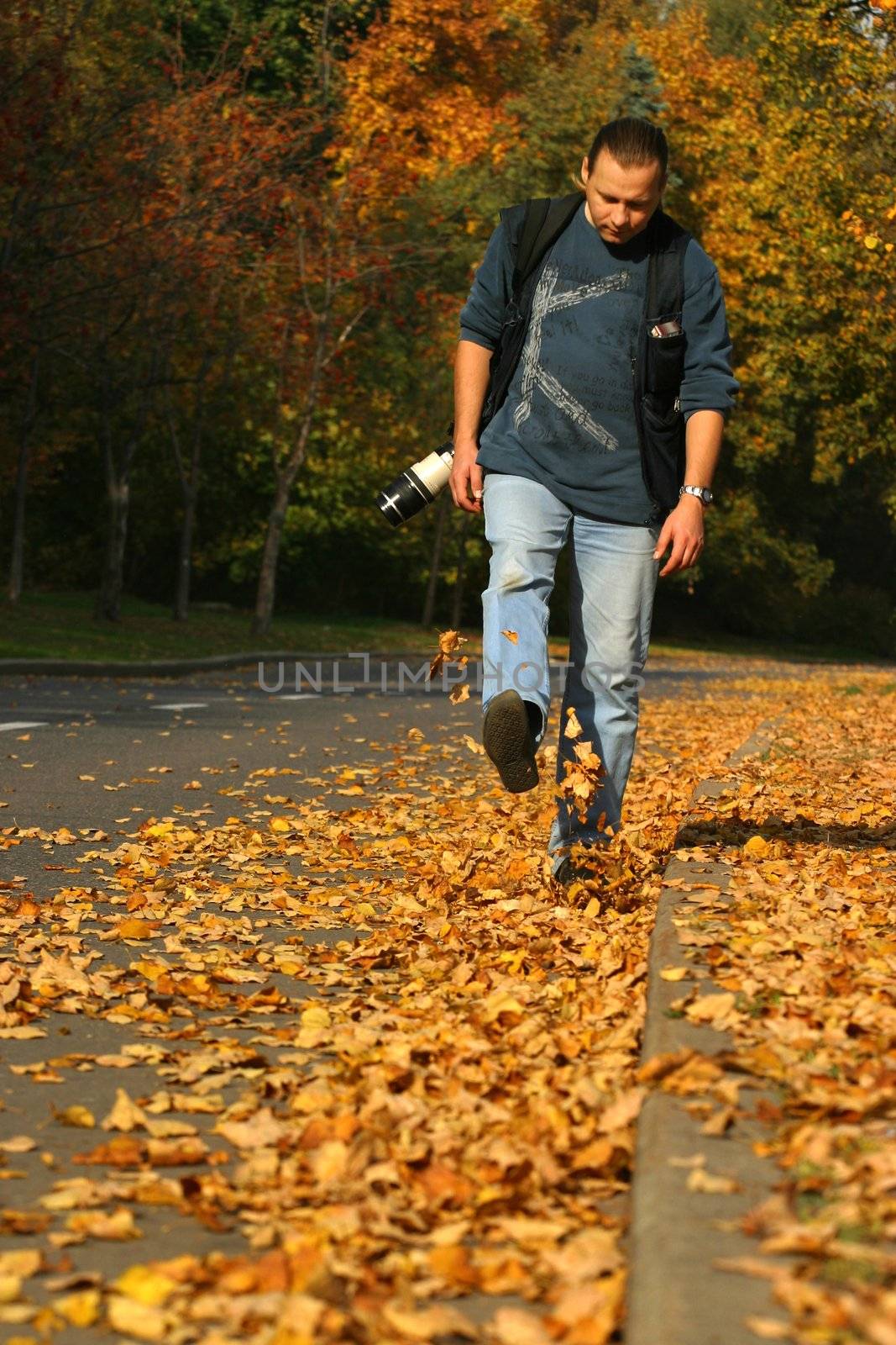 Autumn walk by friday