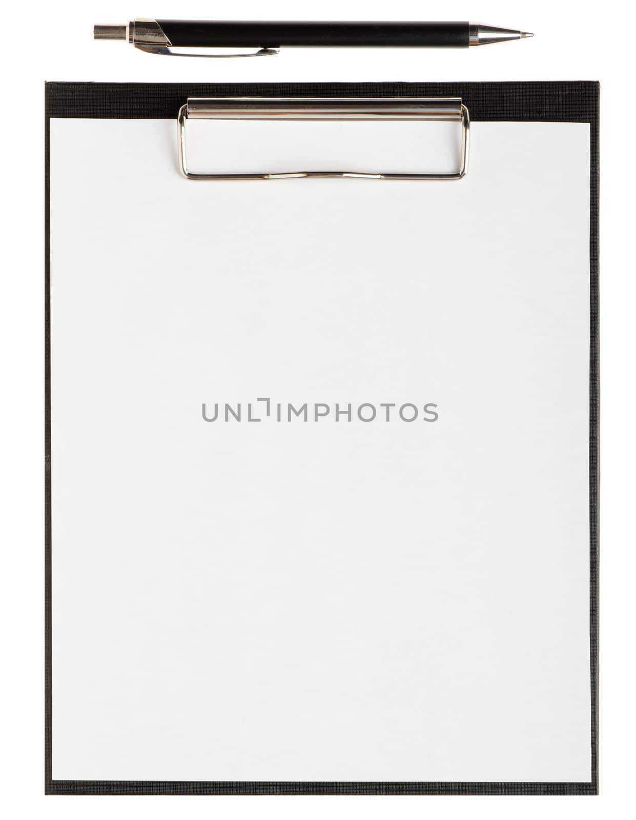 Folder for papers. Office subject it is isolated on a white background