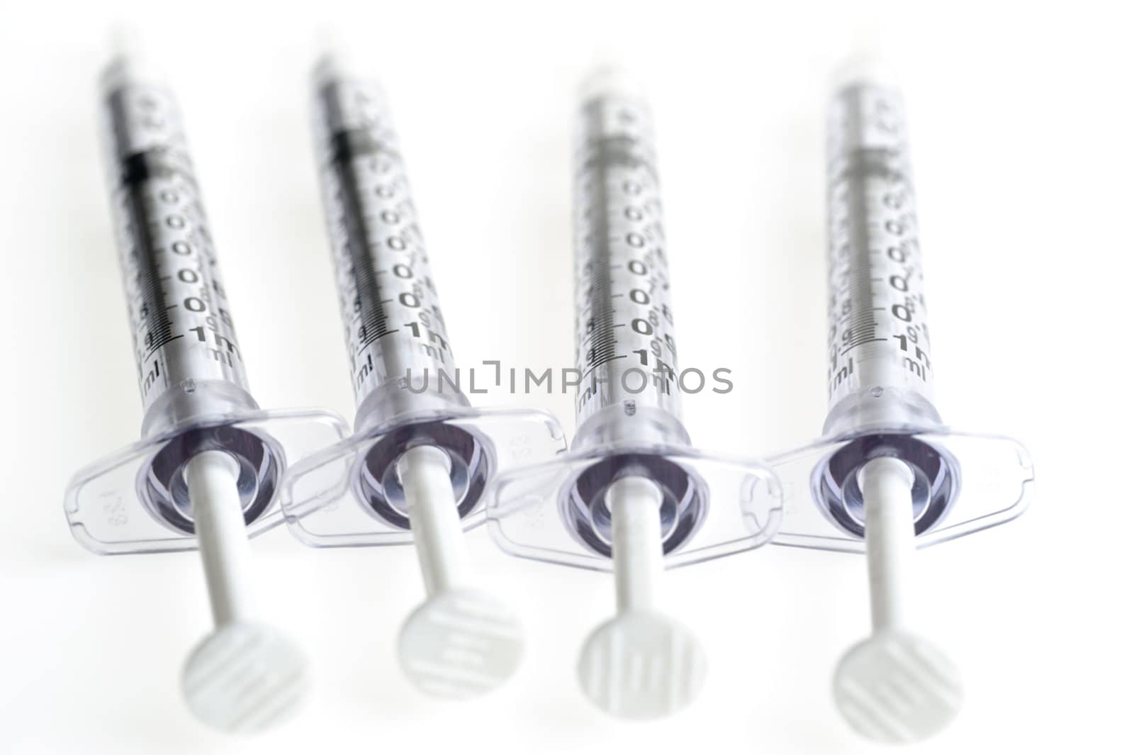 syringe. The medical tool intended for injections 
