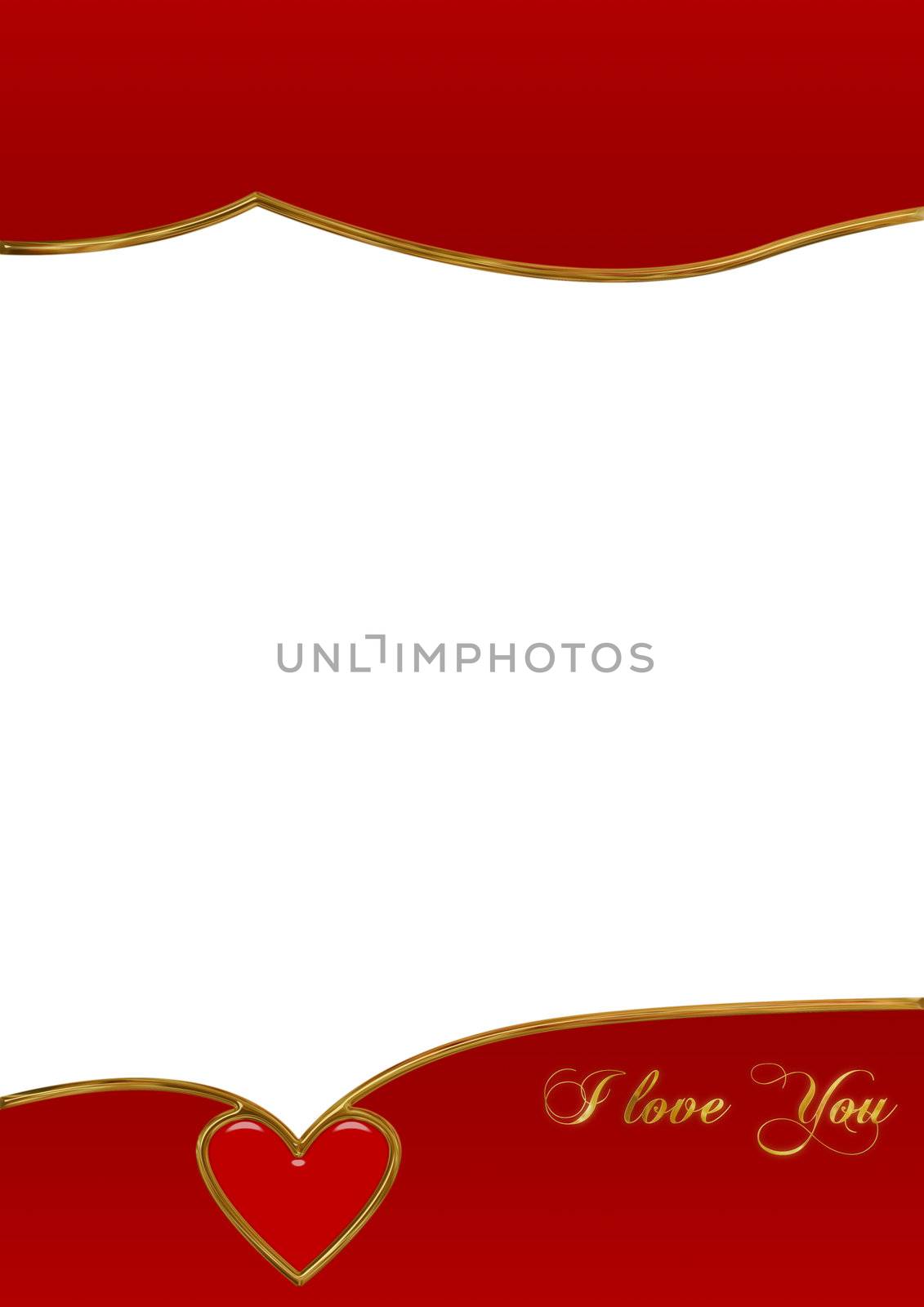 valentine postcard.Holiday background with decorate element