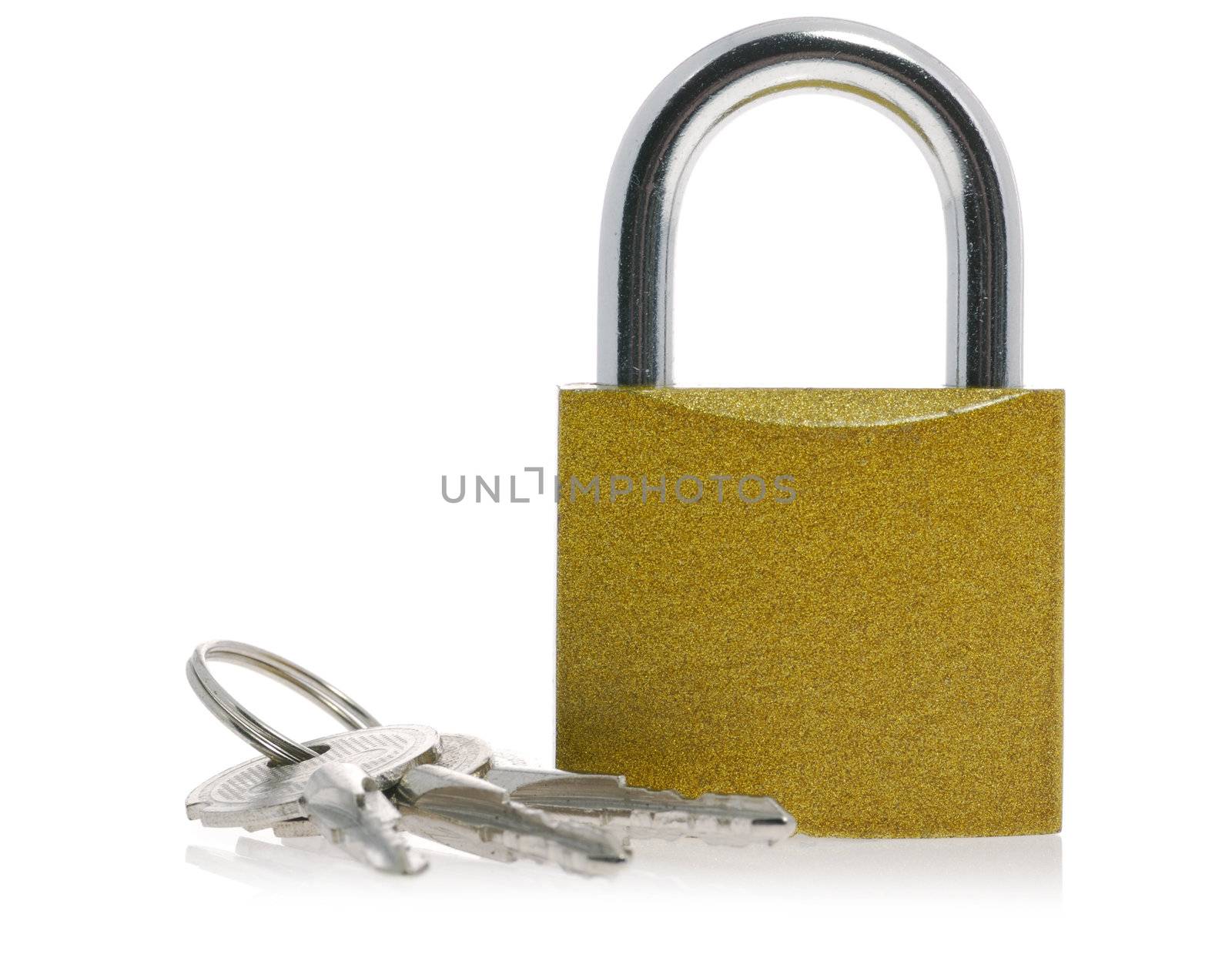 Lock.The locking device interfering penetration into any space