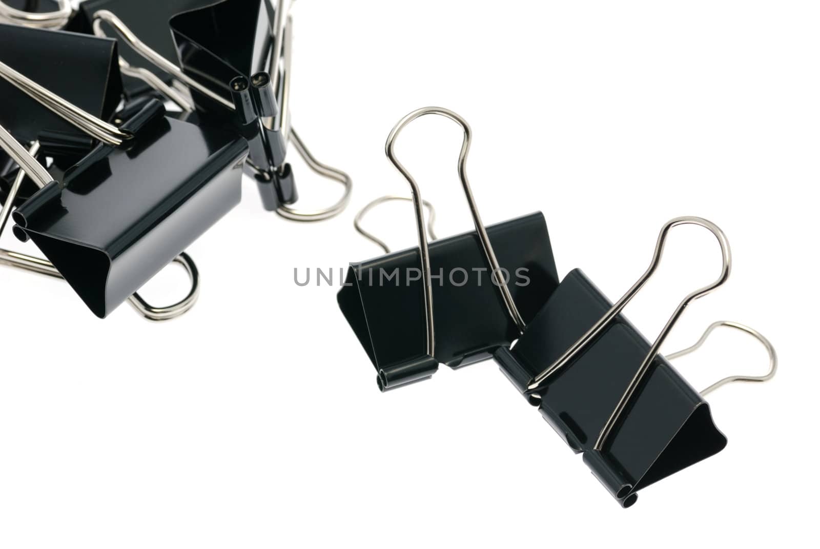 binder clips isolated by galdzer