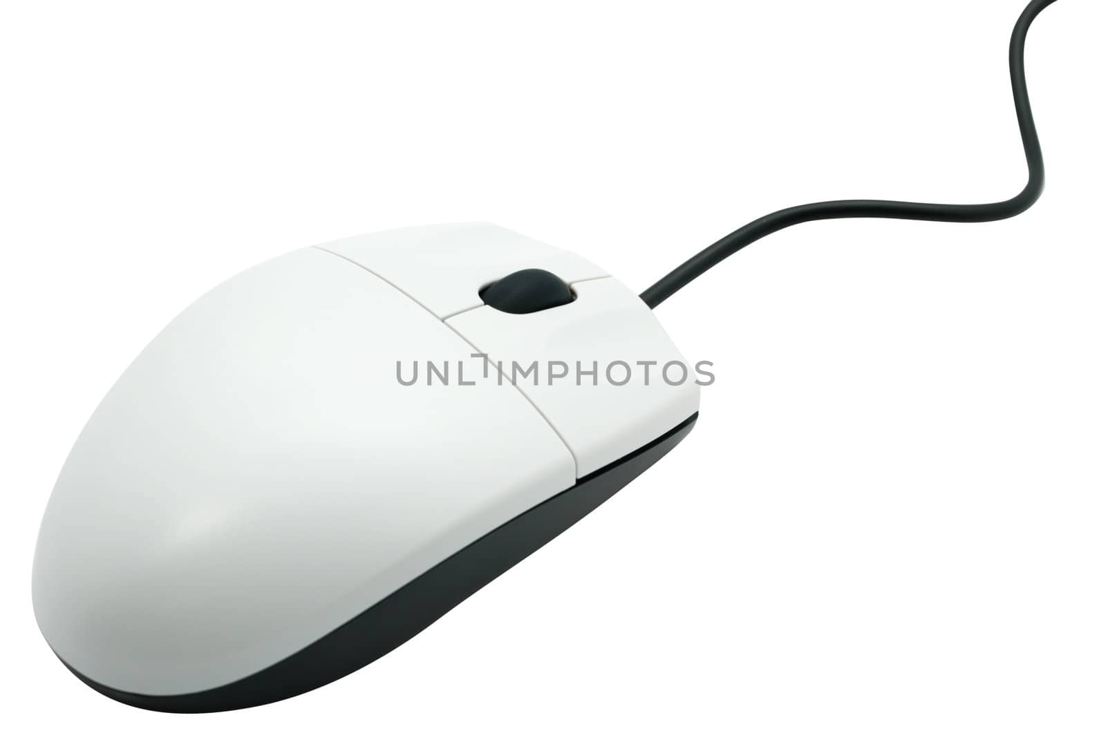 isolated computer mouse by galdzer