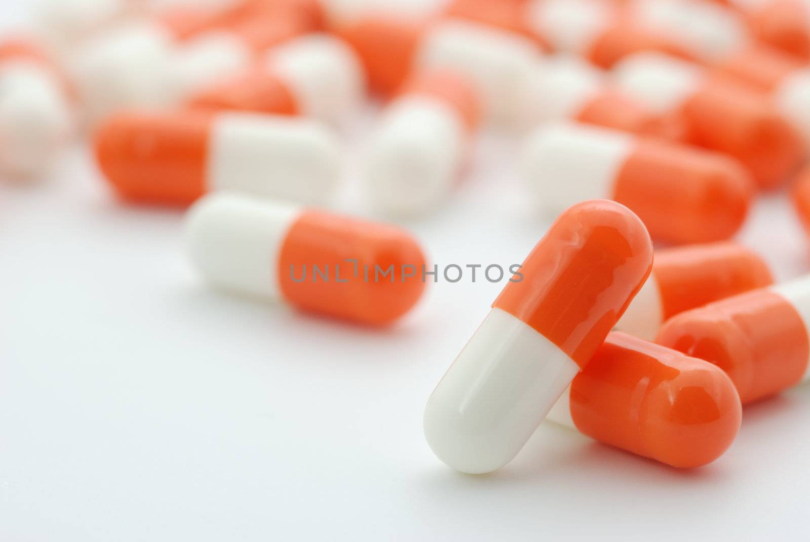 Tablets. A medical preparation in the form of capsules