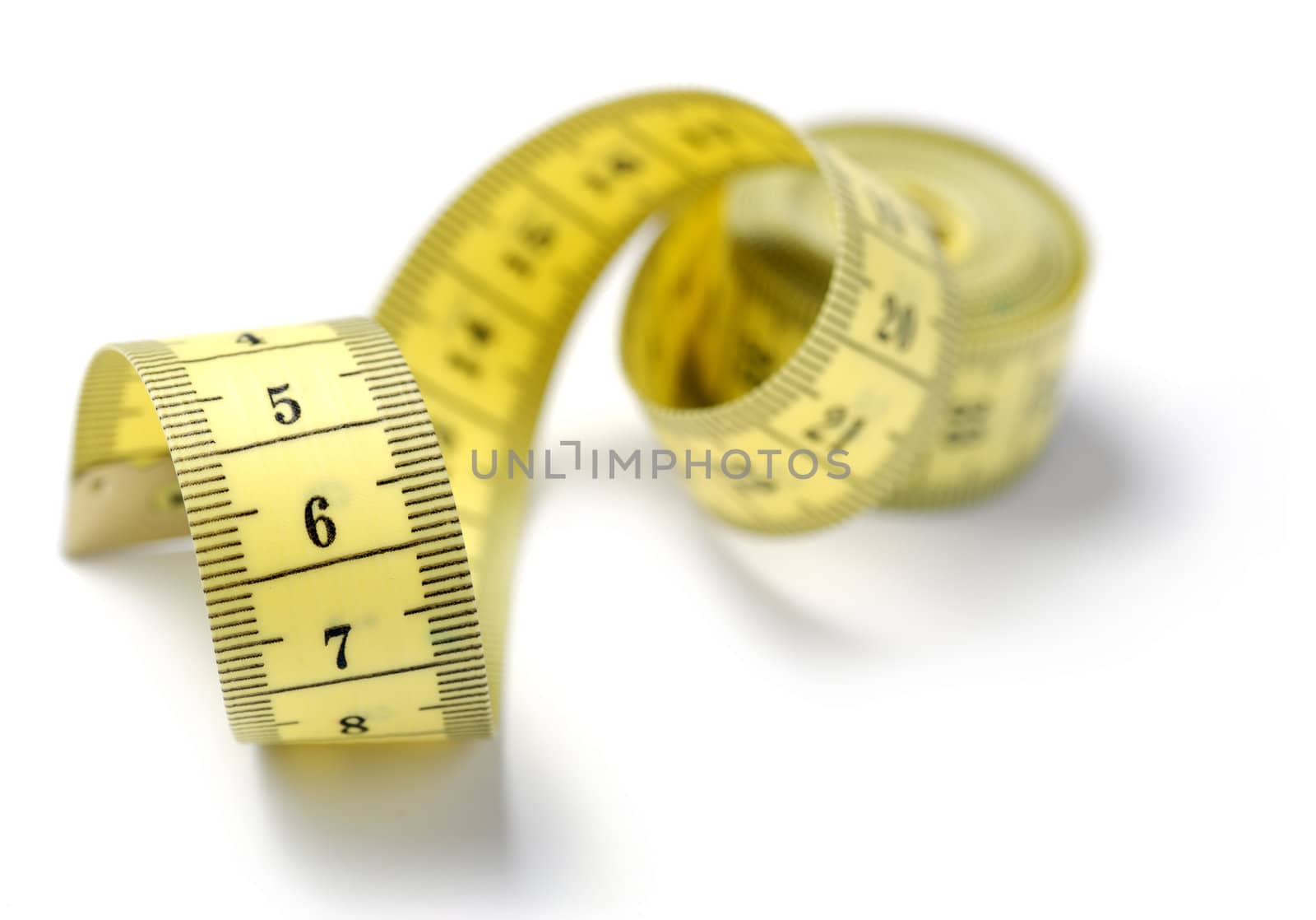 tailor measuring tape isolated by galdzer