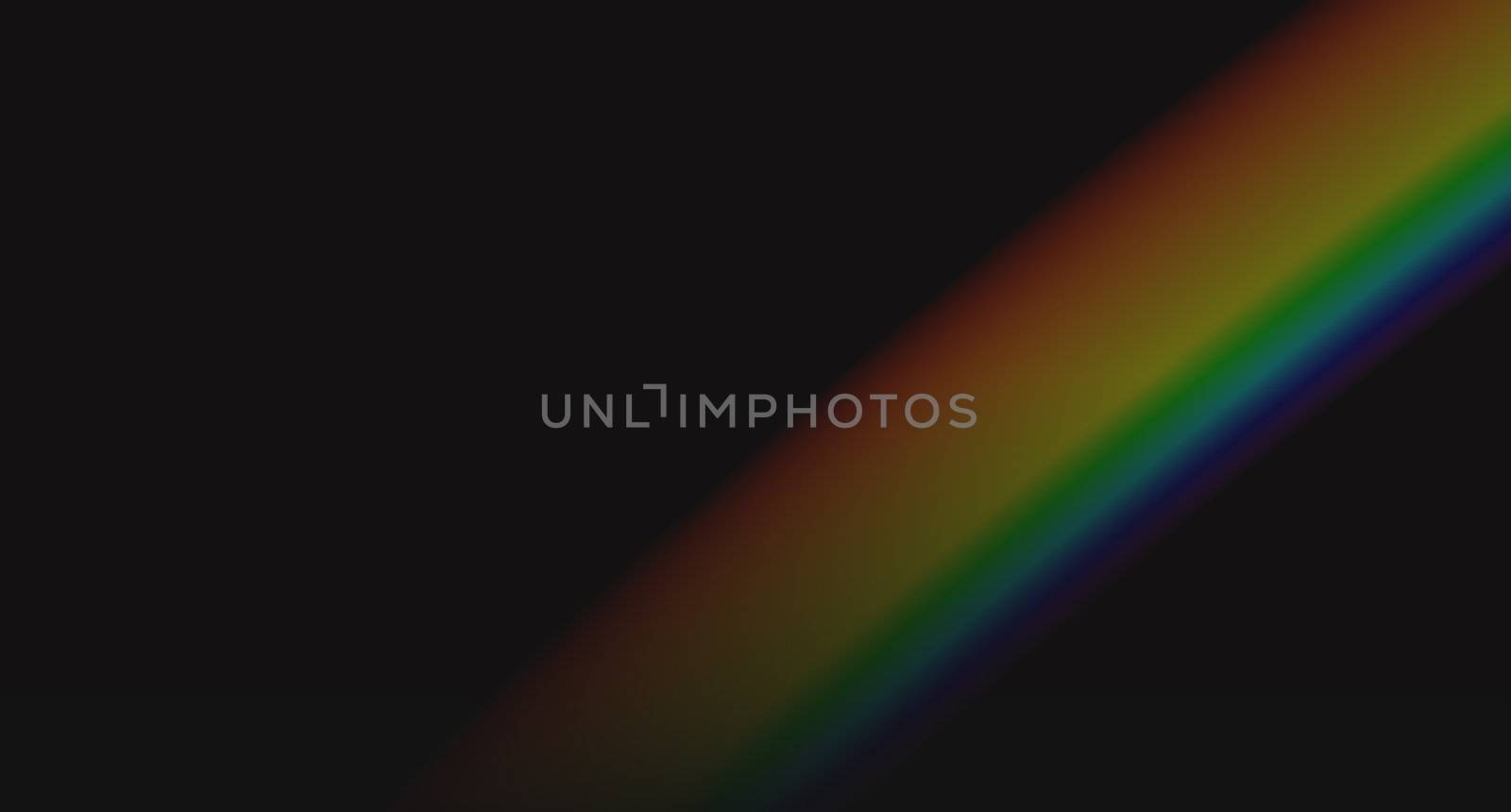 Rainbow in black (computer simulation)