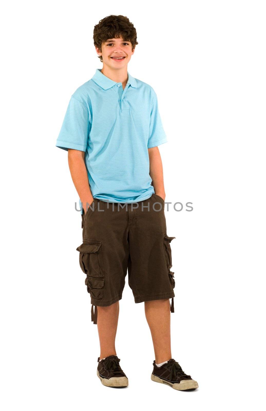 Boy posing  by jackmicro