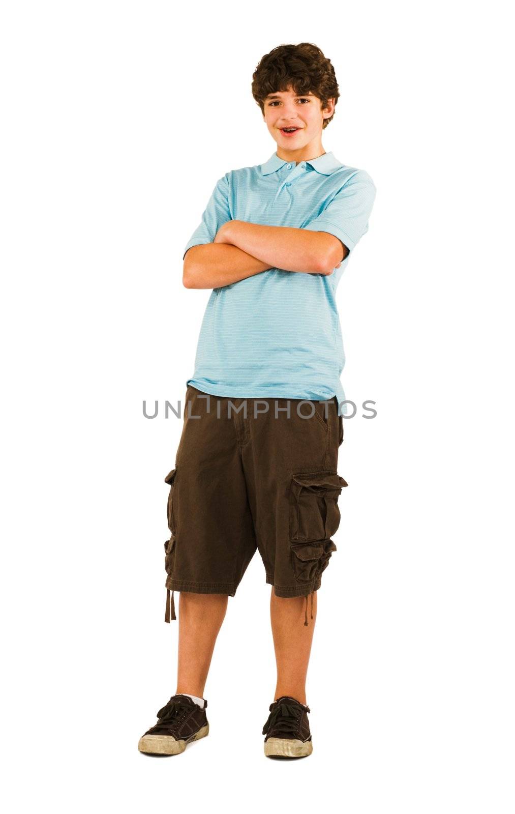 Portrait of boy posing  by jackmicro