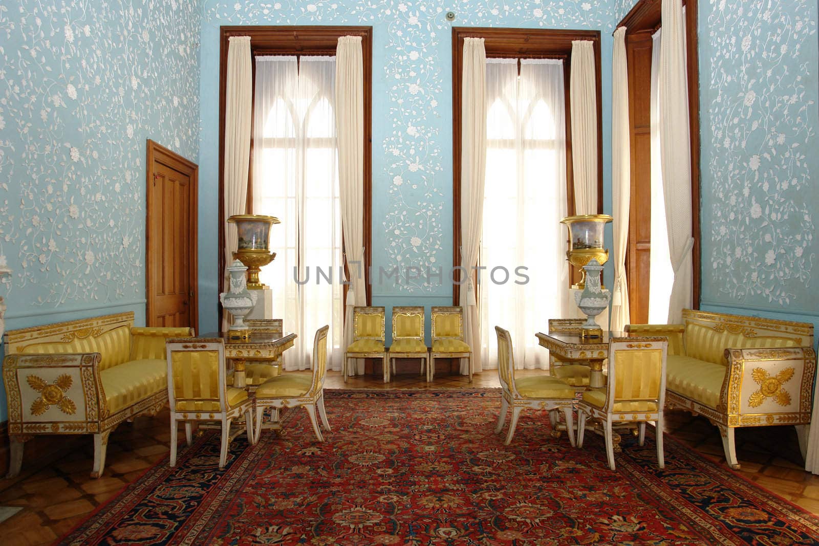 Drawing room, the Vorontsovsky palace, Crimea