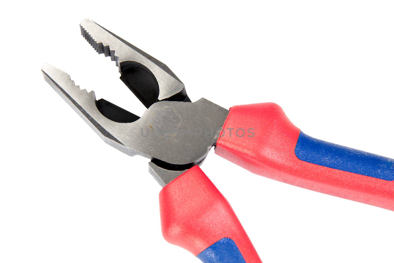 Manual locksmith tools, isolated on a white background