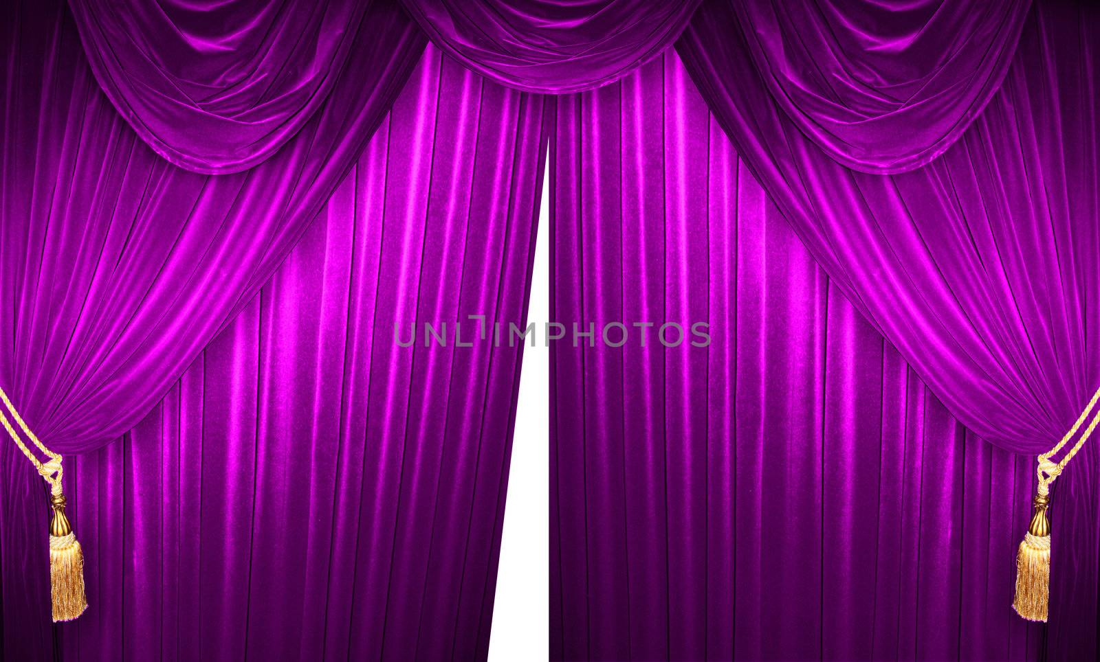 Noble Theater Curtains  by photochecker